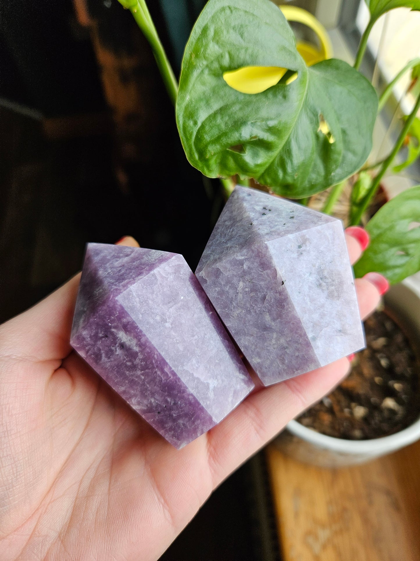 Lepidolite cupcake