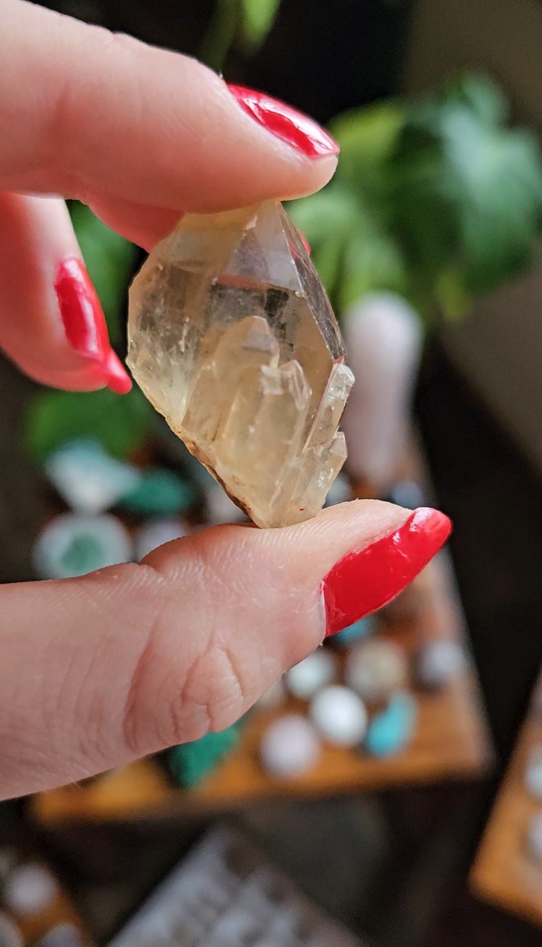 Kundalini Citrine with rainbow flash - 17g