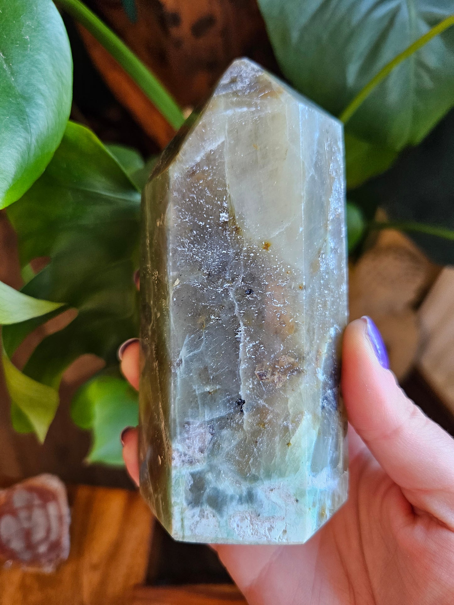 Large Green Moonstone tower