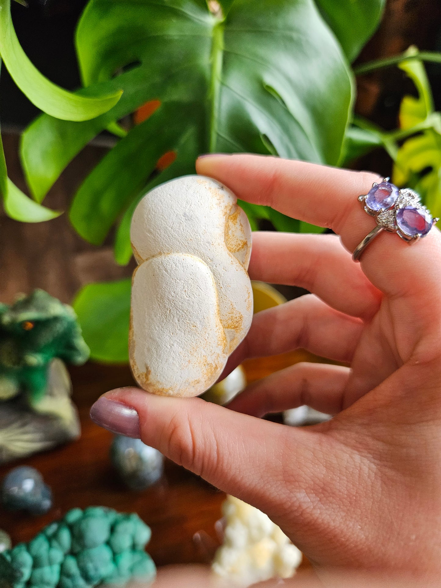 Menalite Goddess stone