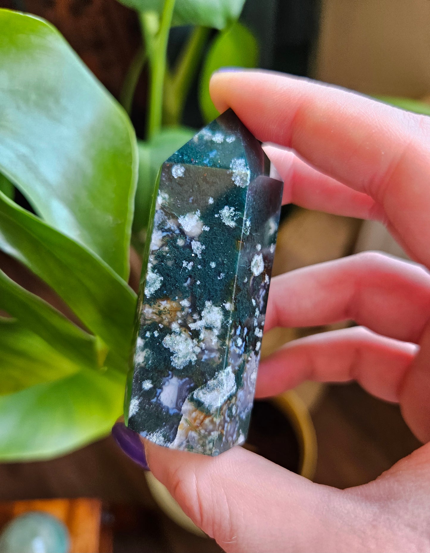 Moss Agate point