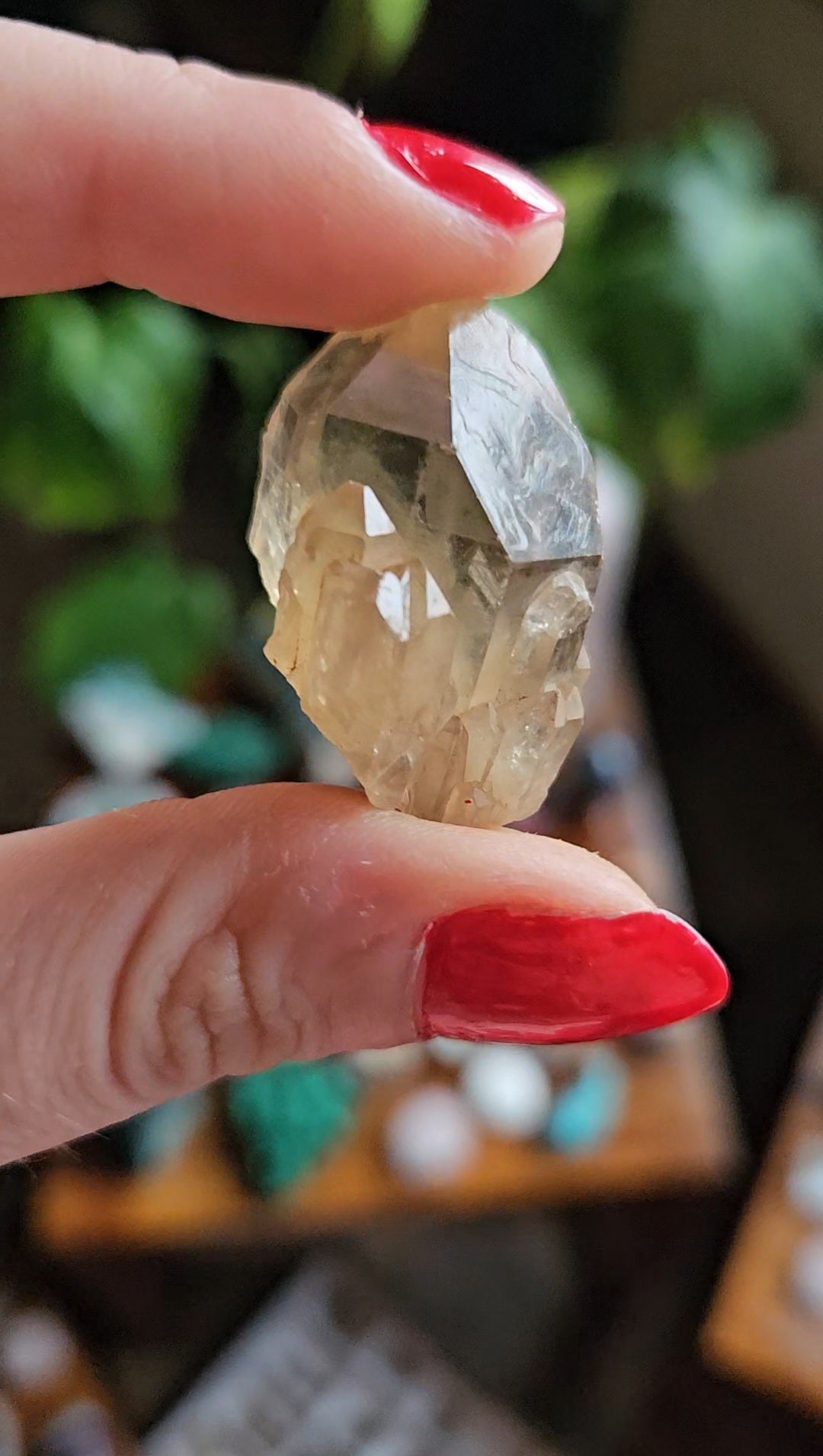 Kundalini Citrine with rainbow flash - 17g