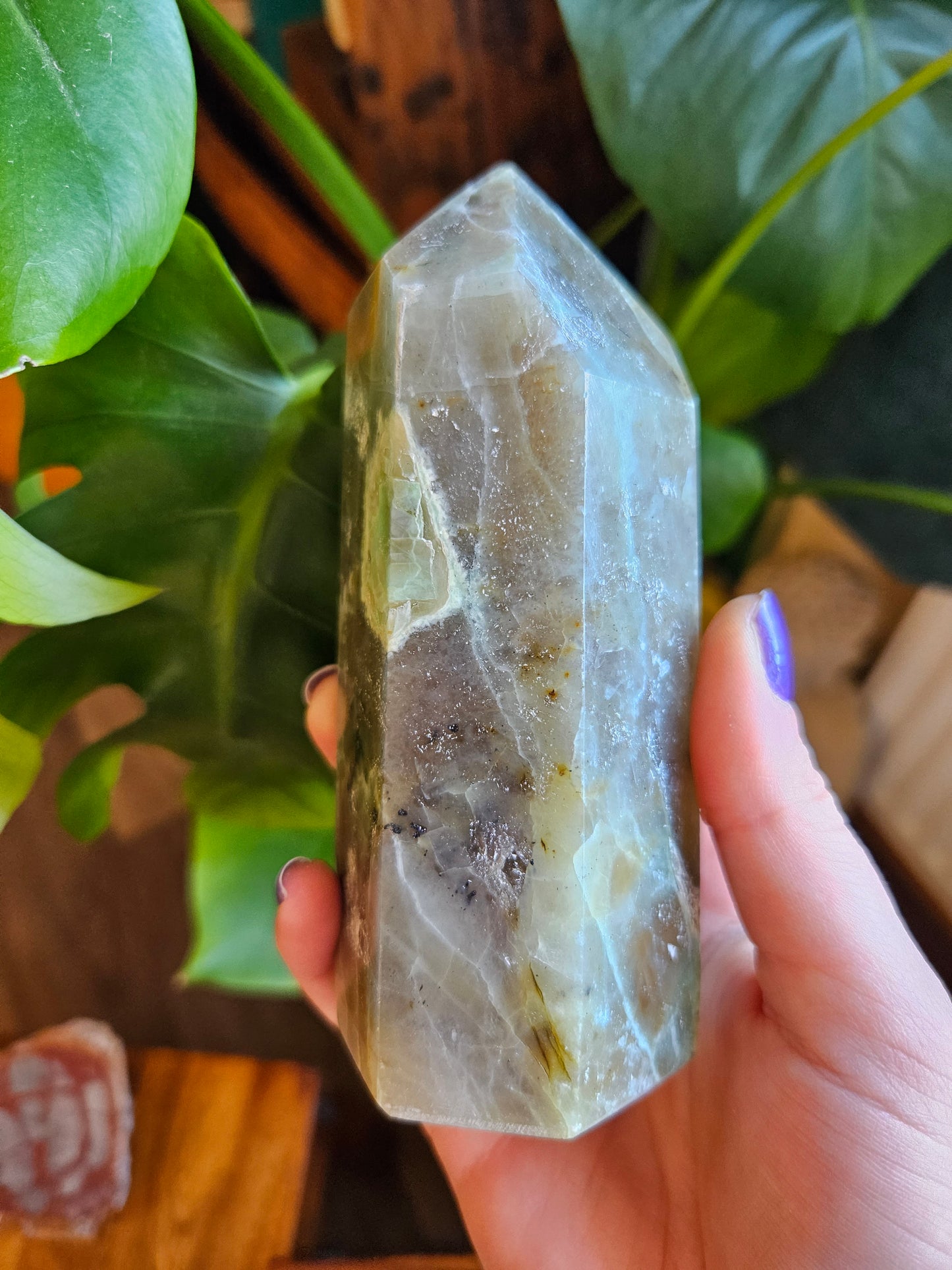 Large Green Moonstone tower
