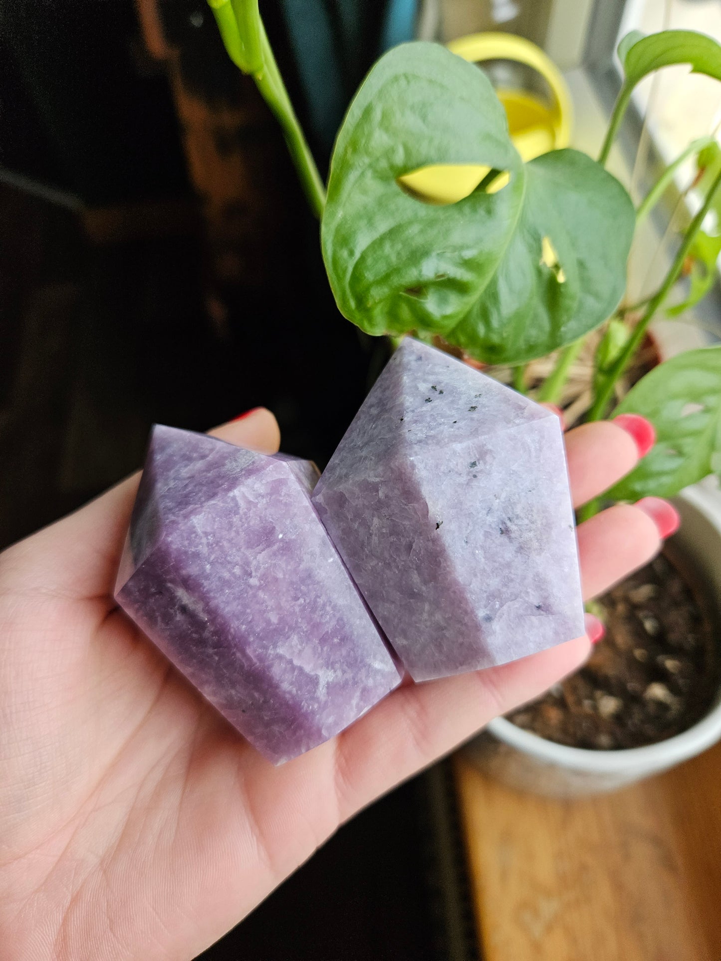 Lepidolite cupcake