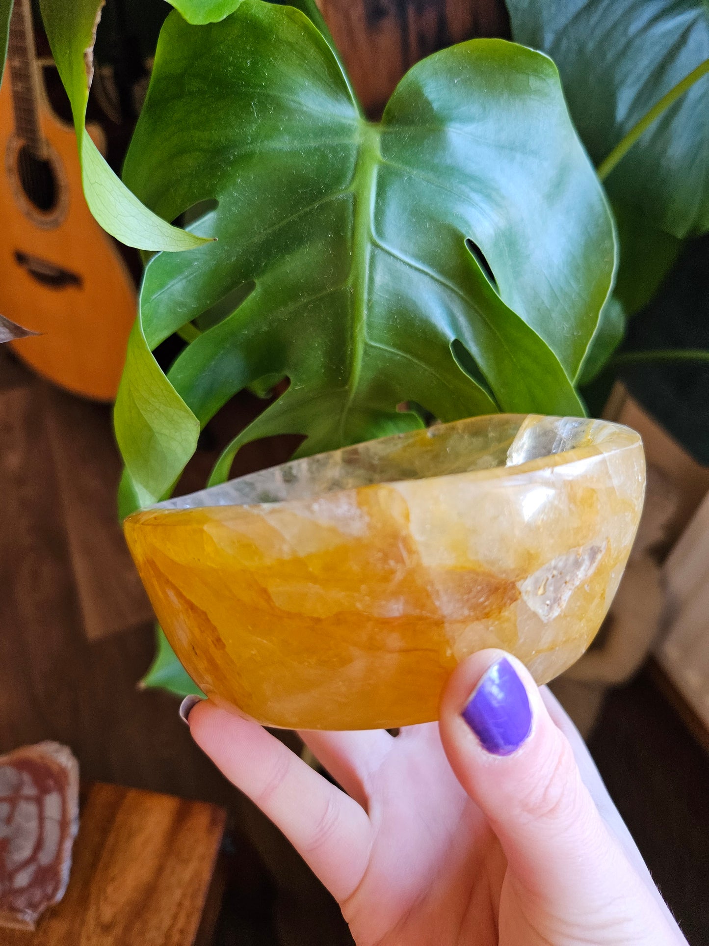 Golden Healer crystal bowl