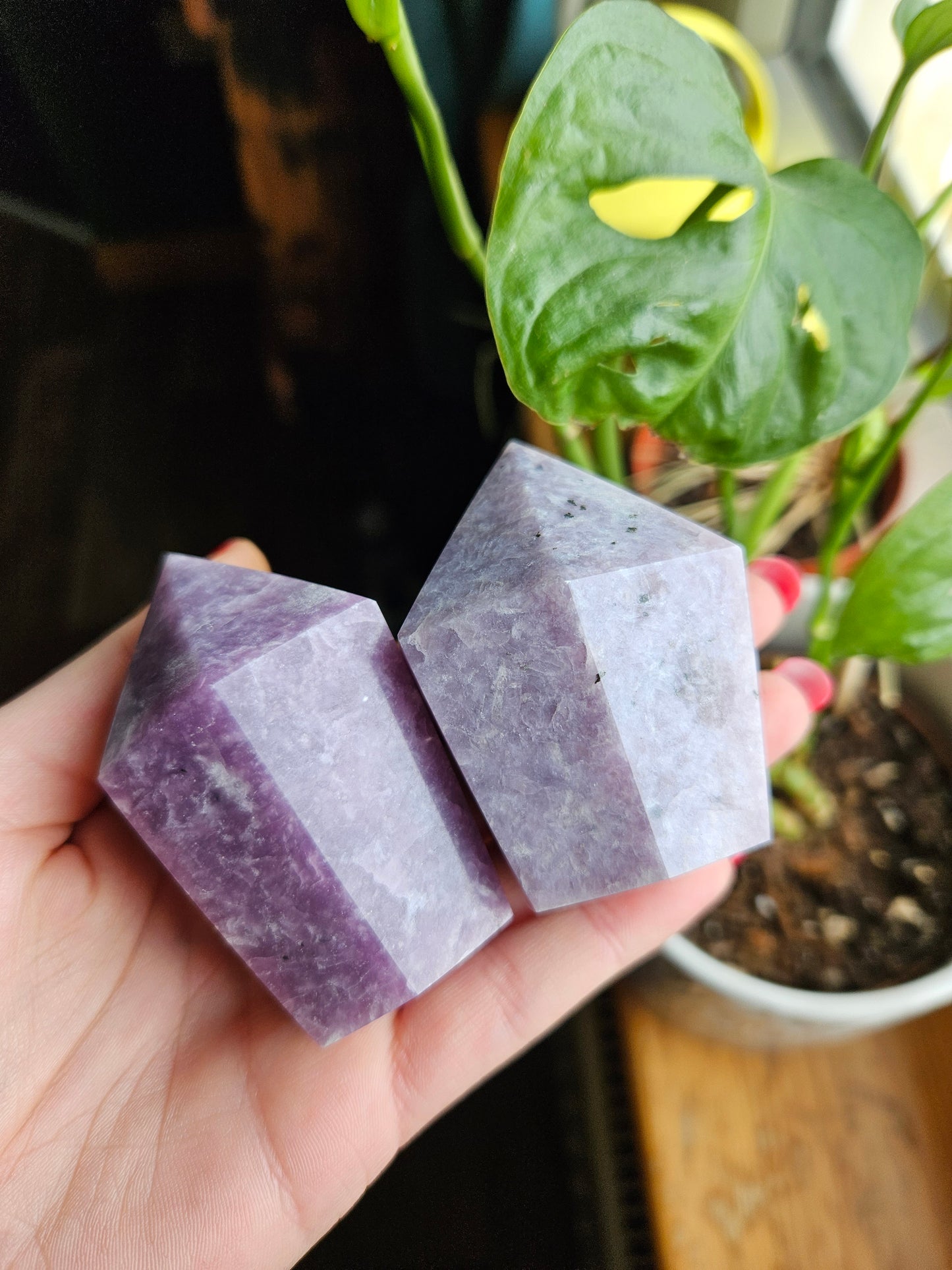 Lepidolite cupcake