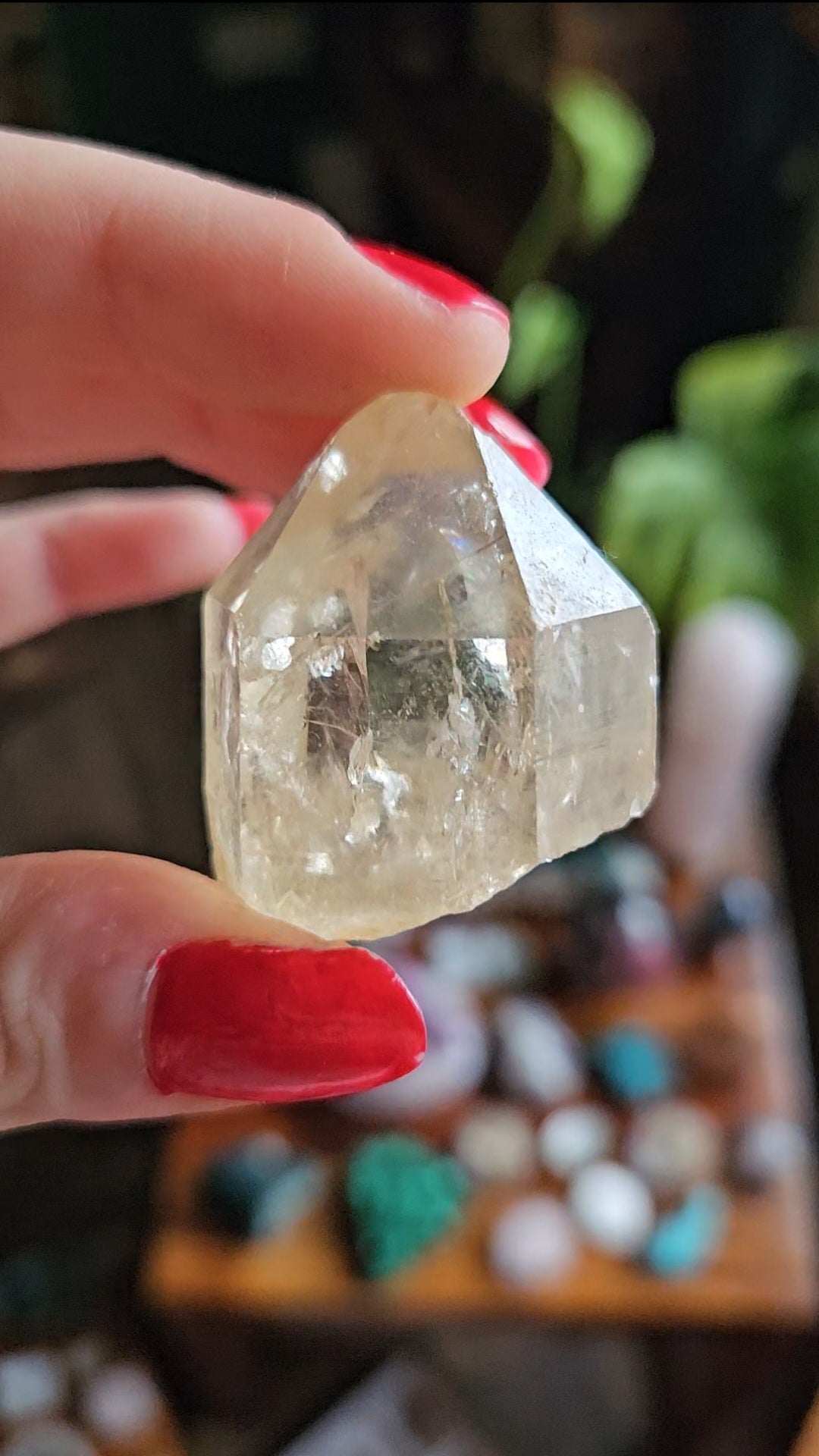 Kundalini Citrine with rainbow flash - 39g