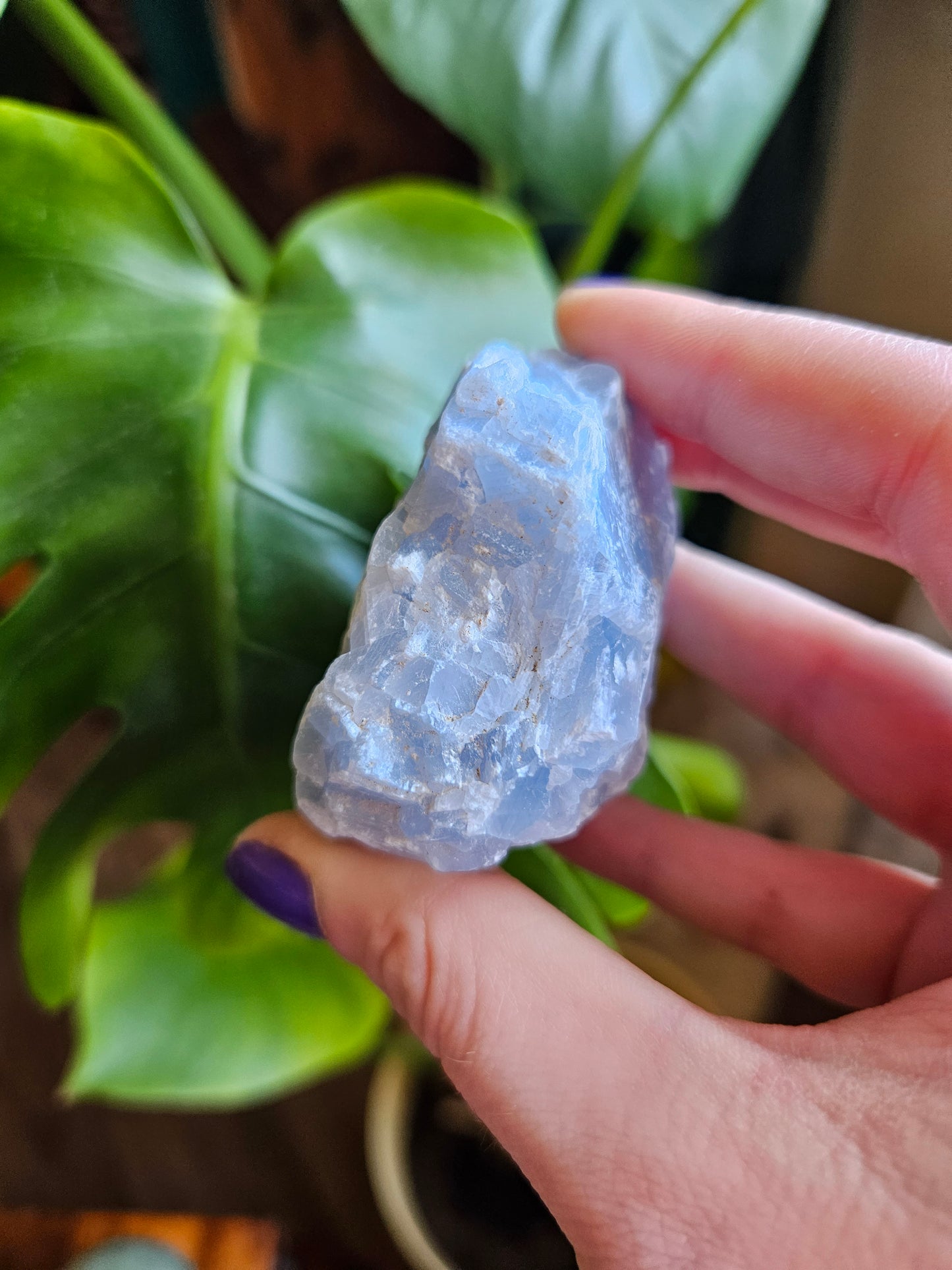 Small Blue Calcite