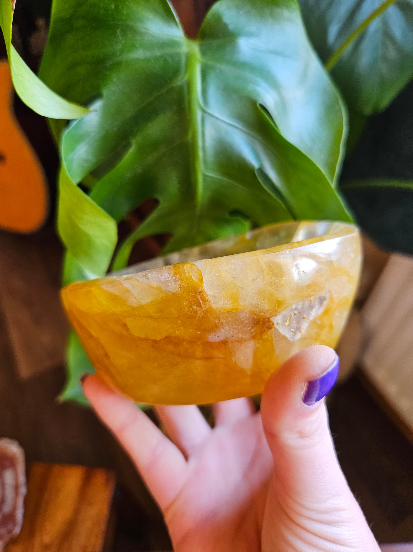 Golden Healer crystal bowl