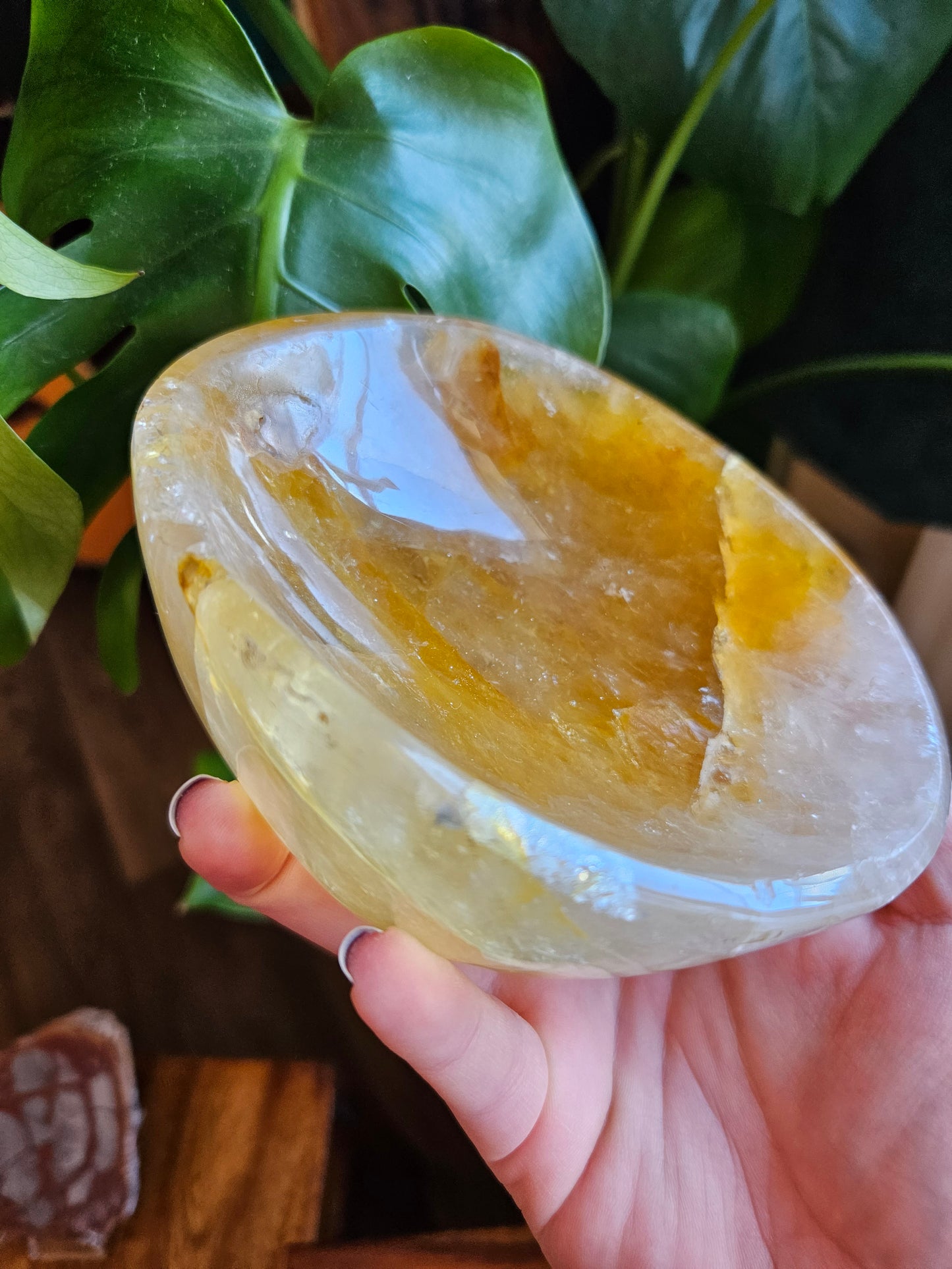 Golden Healer crystal bowl