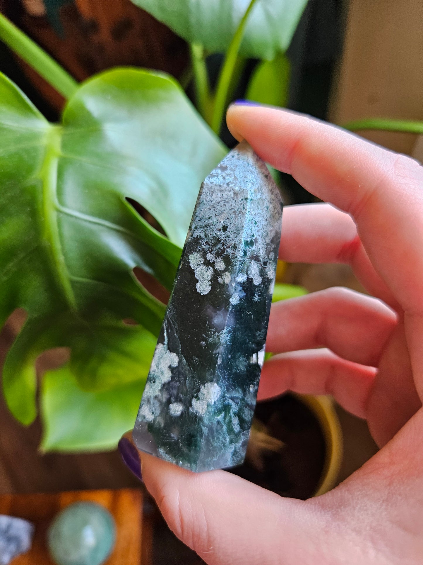 Moss Agate point