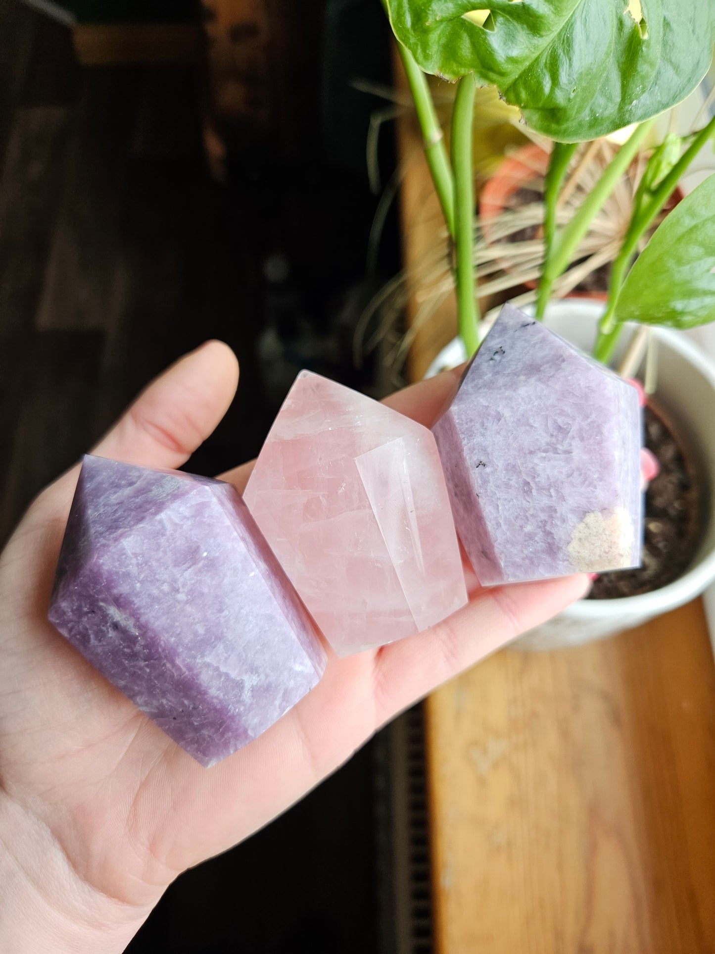 Lepidolite cupcake