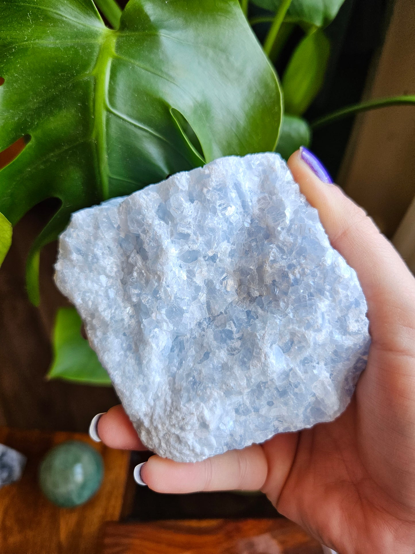 XL Blue Calcite