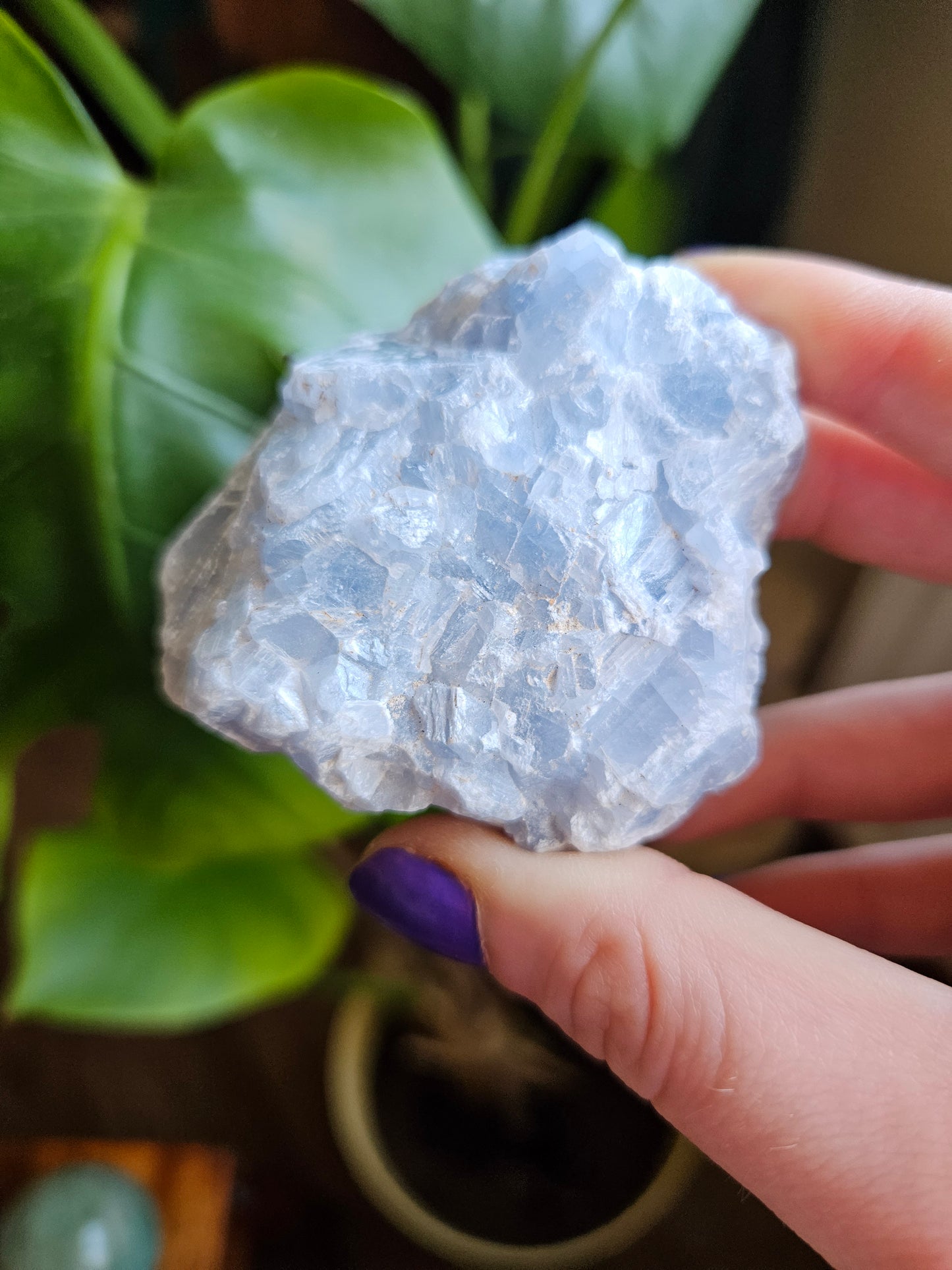 Small Blue Calcite
