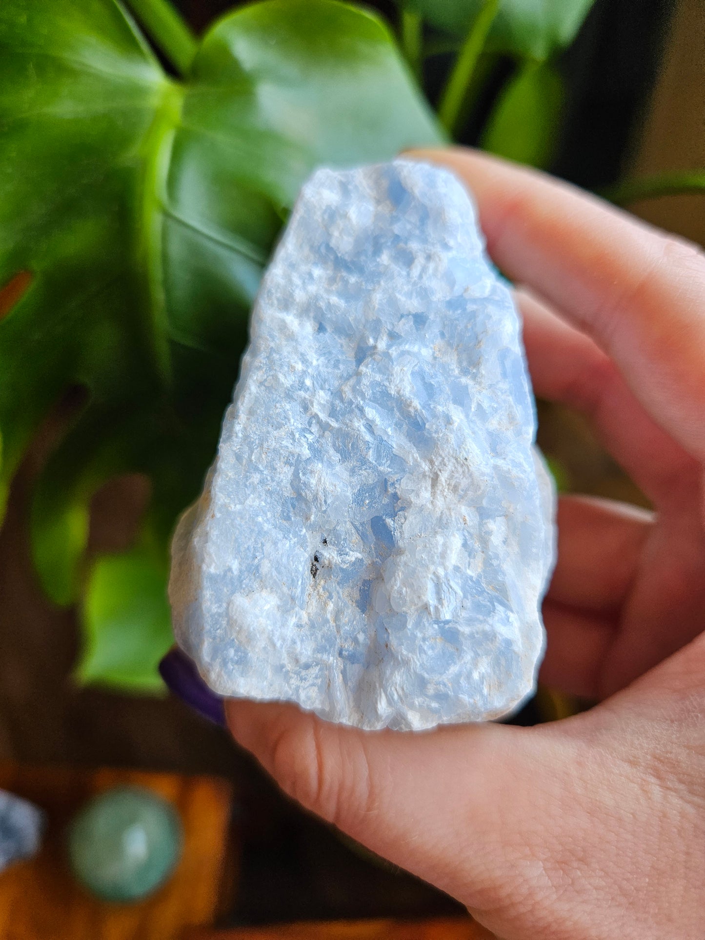 Small Blue Calcite