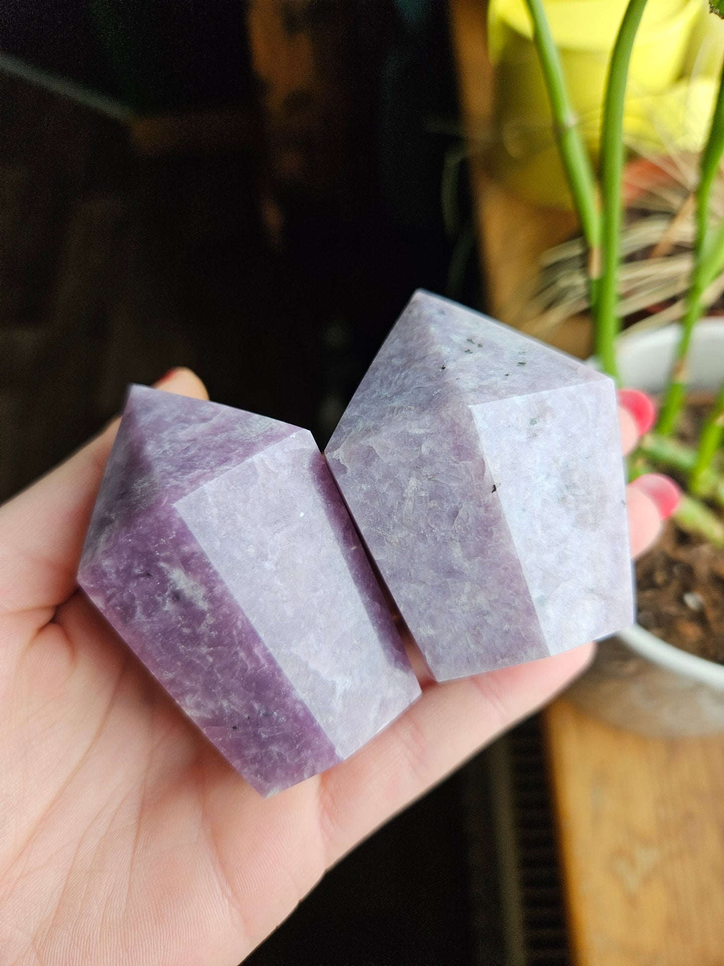 Lepidolite cupcake