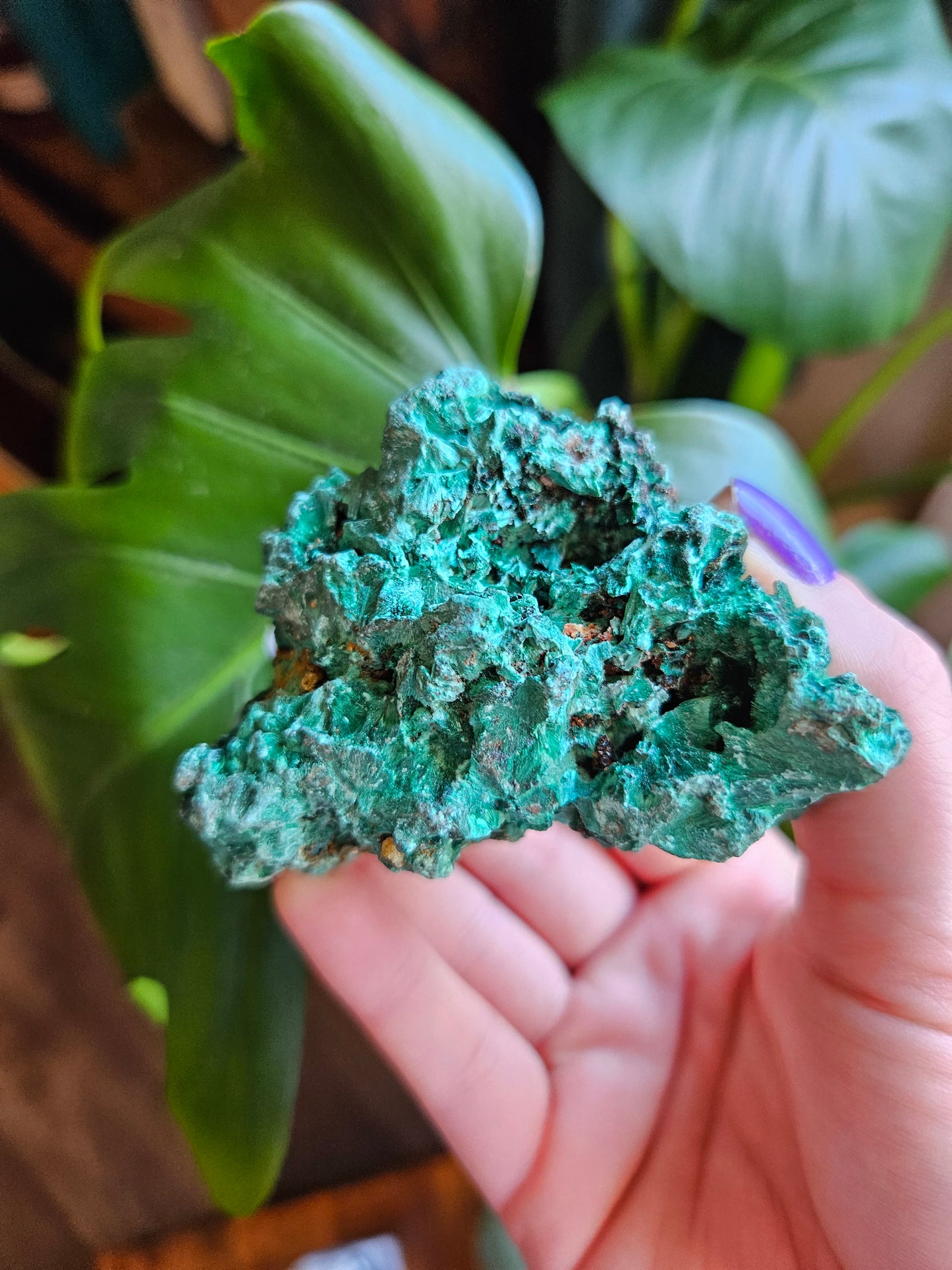 Velvet Malachite specimen - 194g