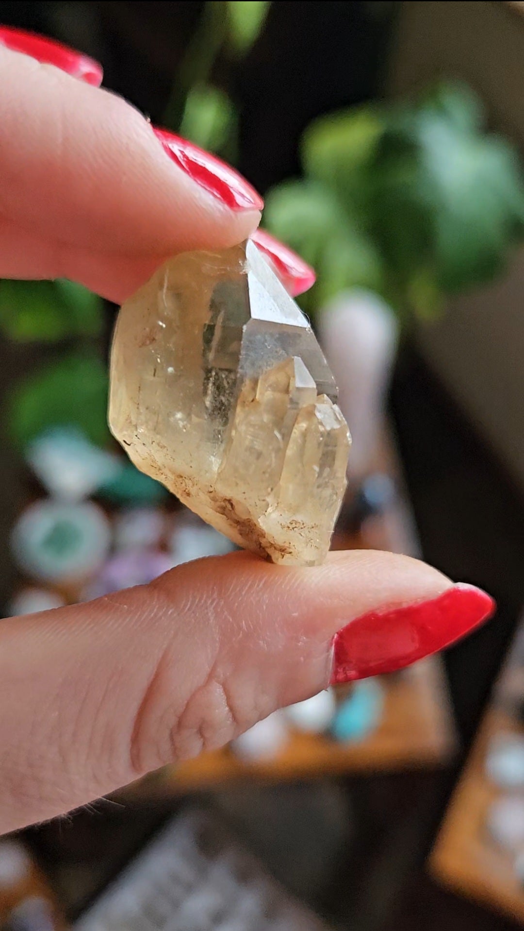 Kundalini Citrine with rainbow flash - 17g