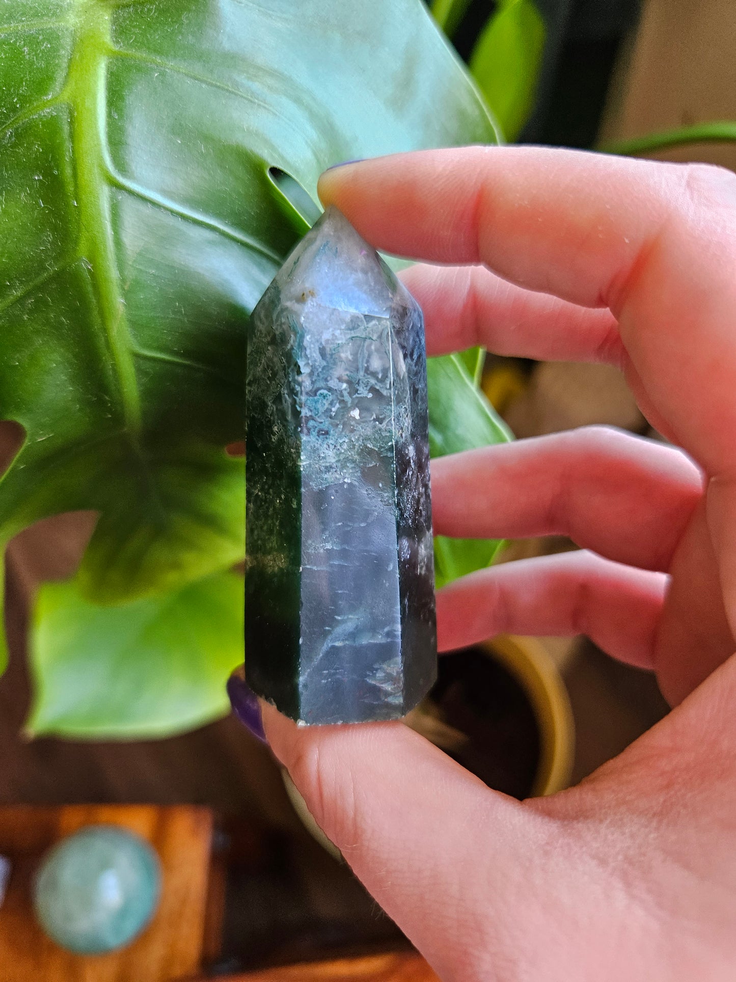 Moss Agate point