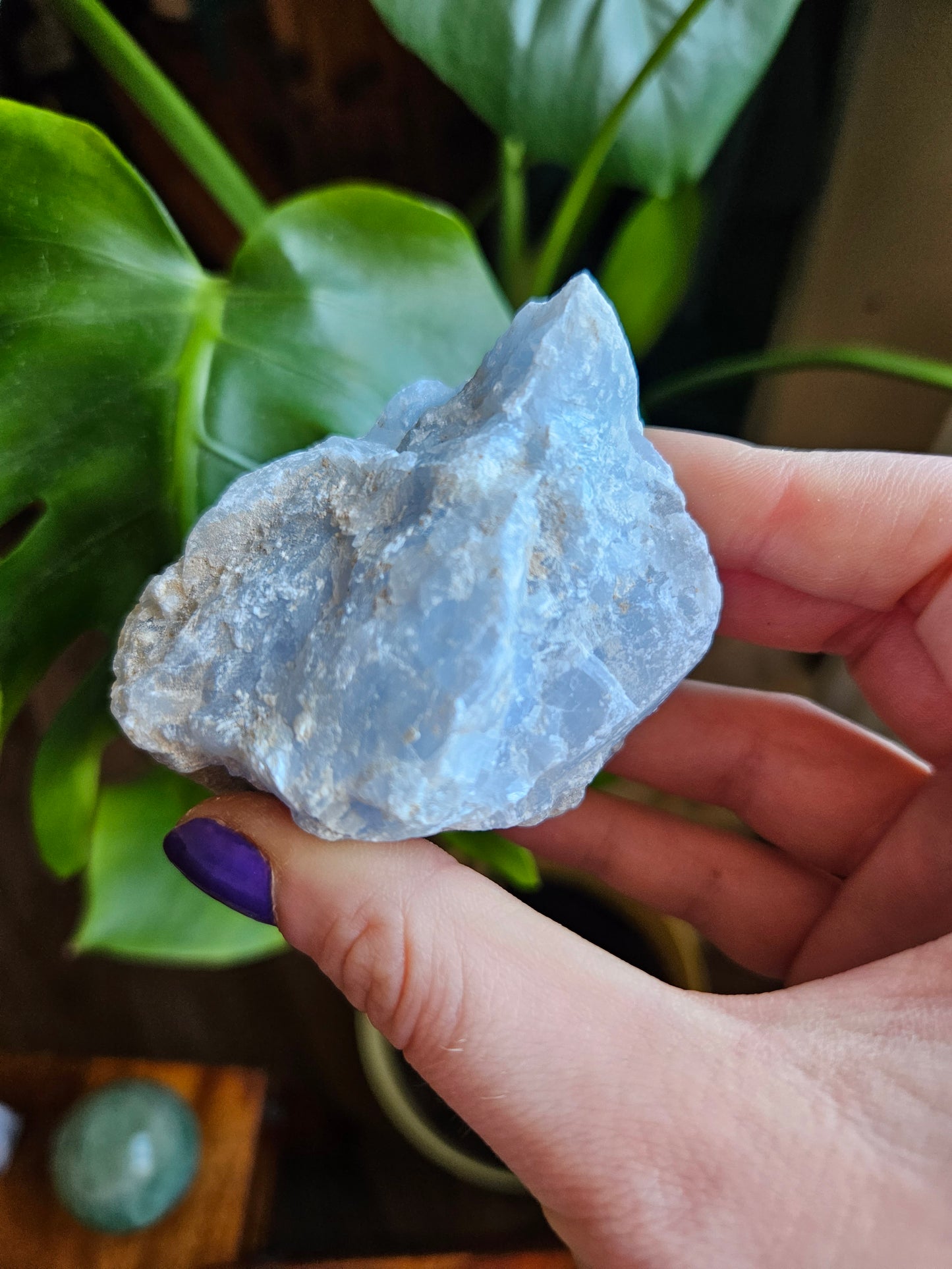 Small Blue Calcite