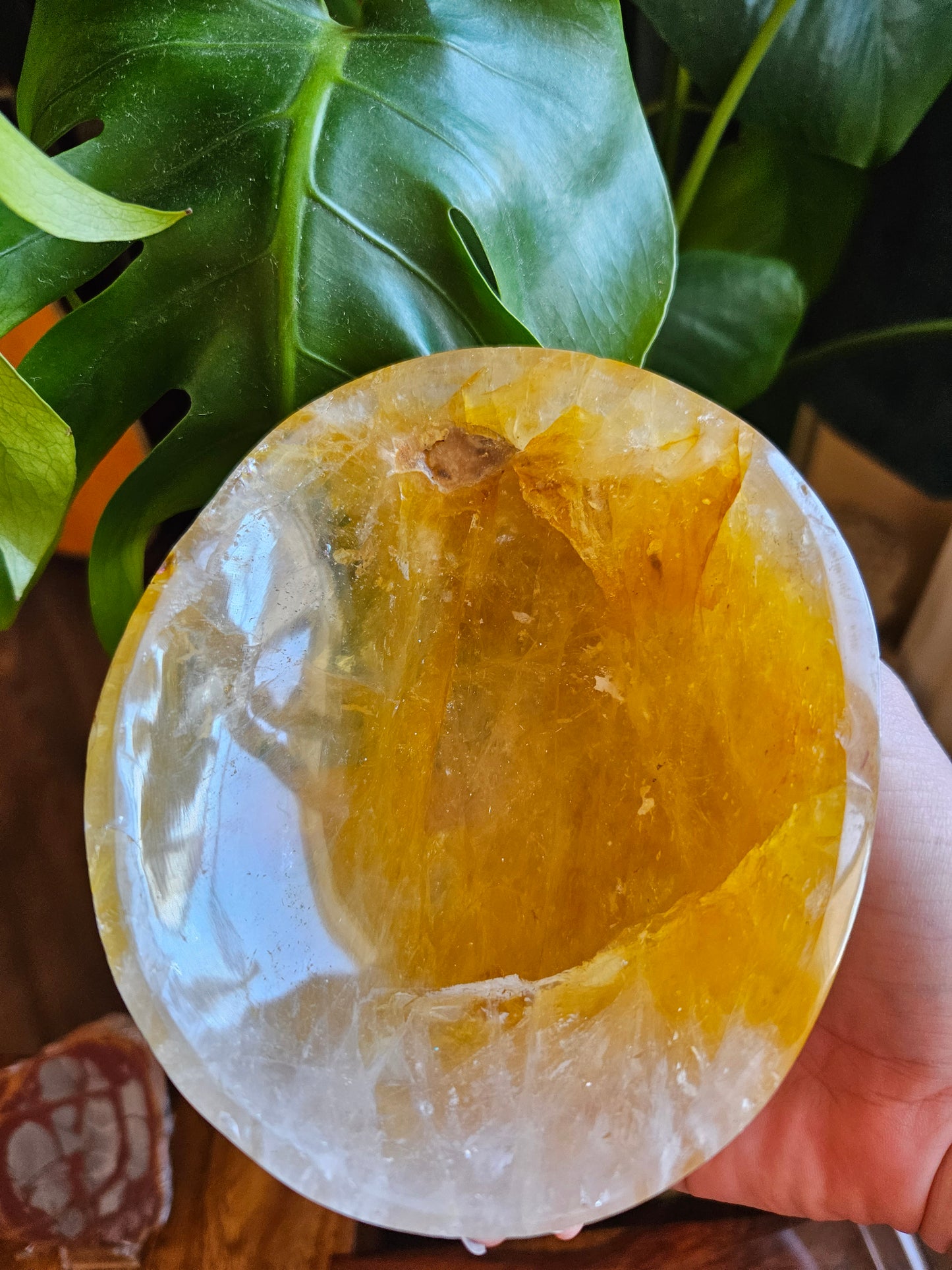 Golden Healer crystal bowl