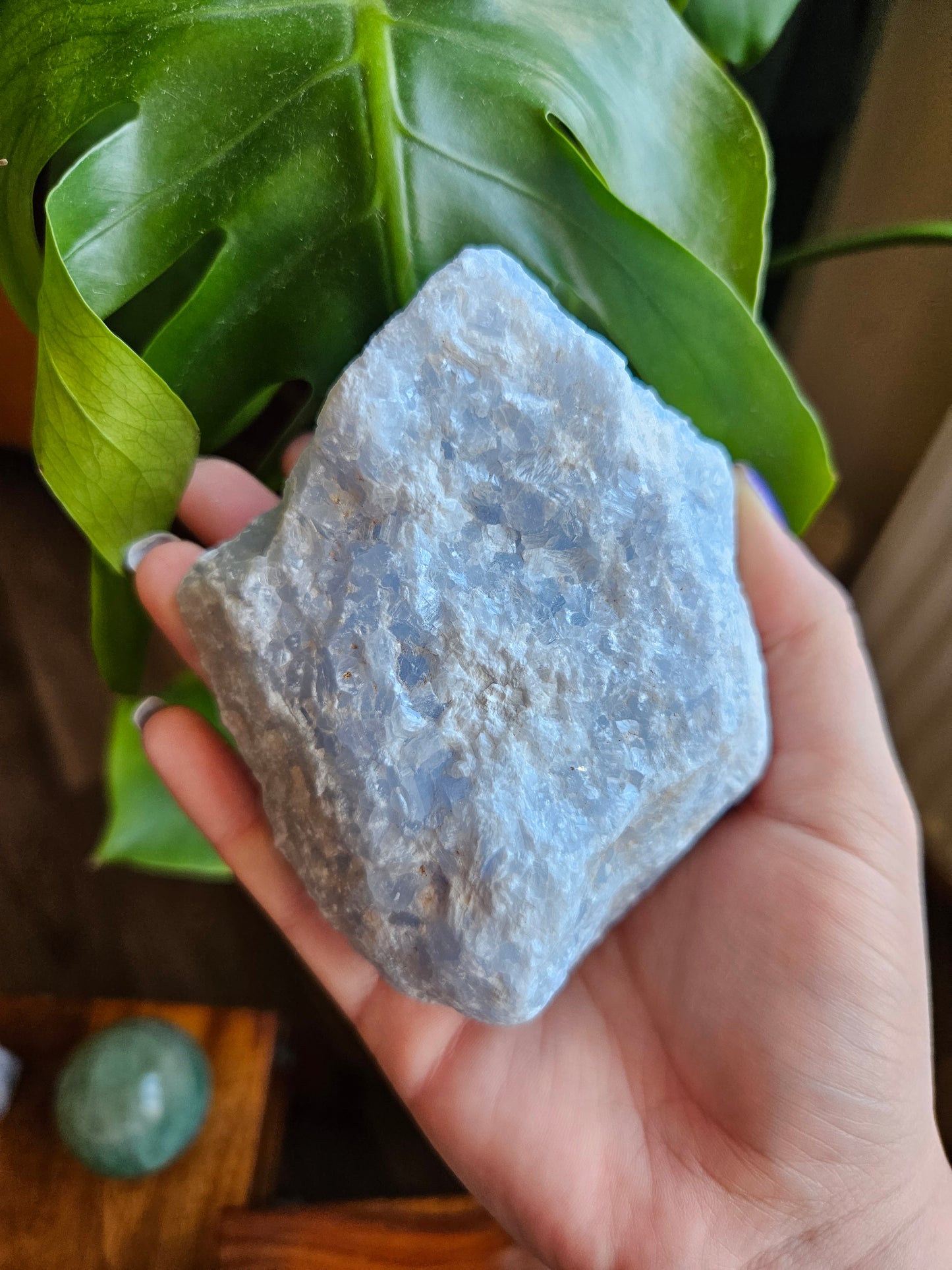 XL Blue Calcite