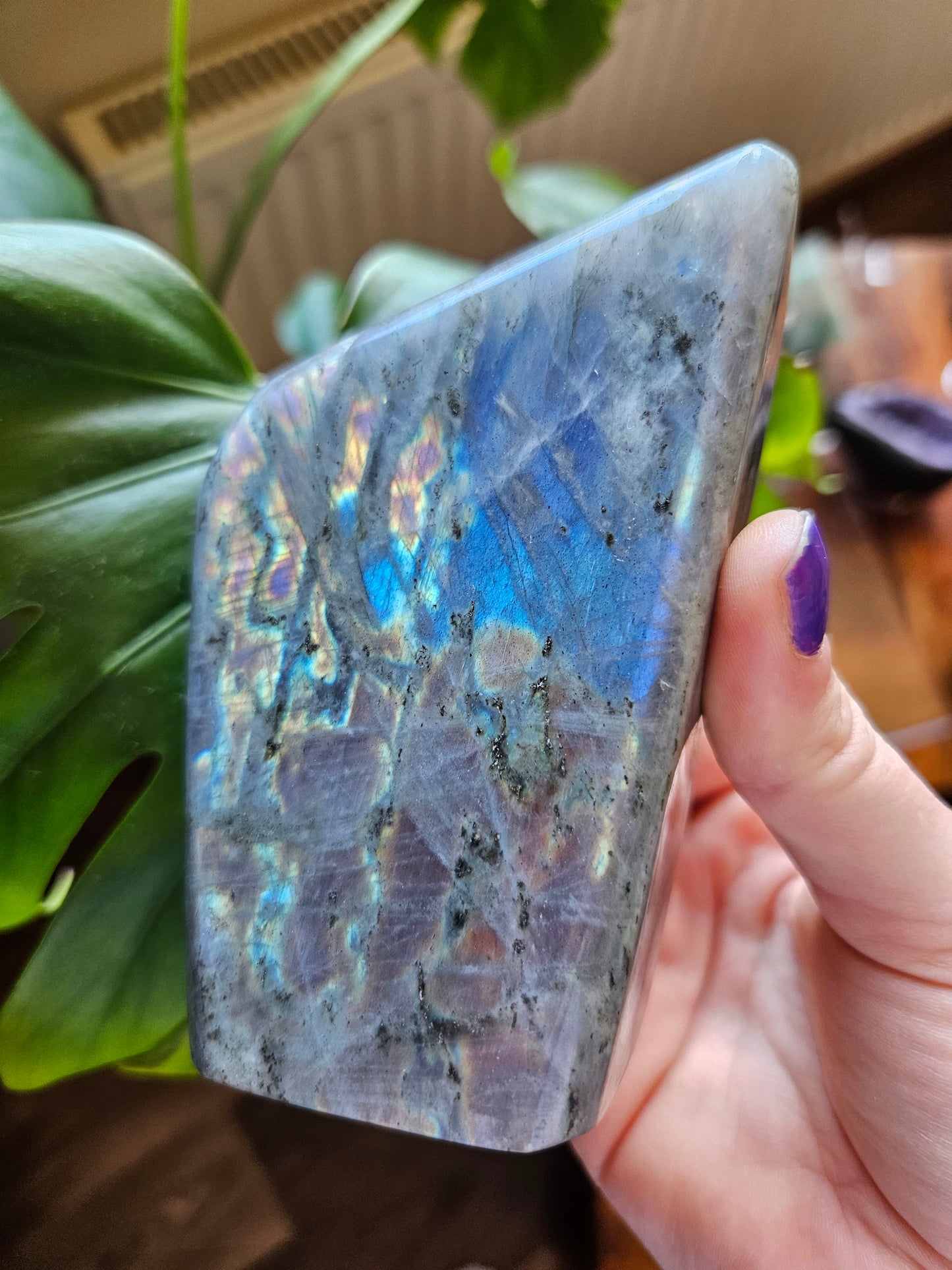 Large Purple Labradorite freeform