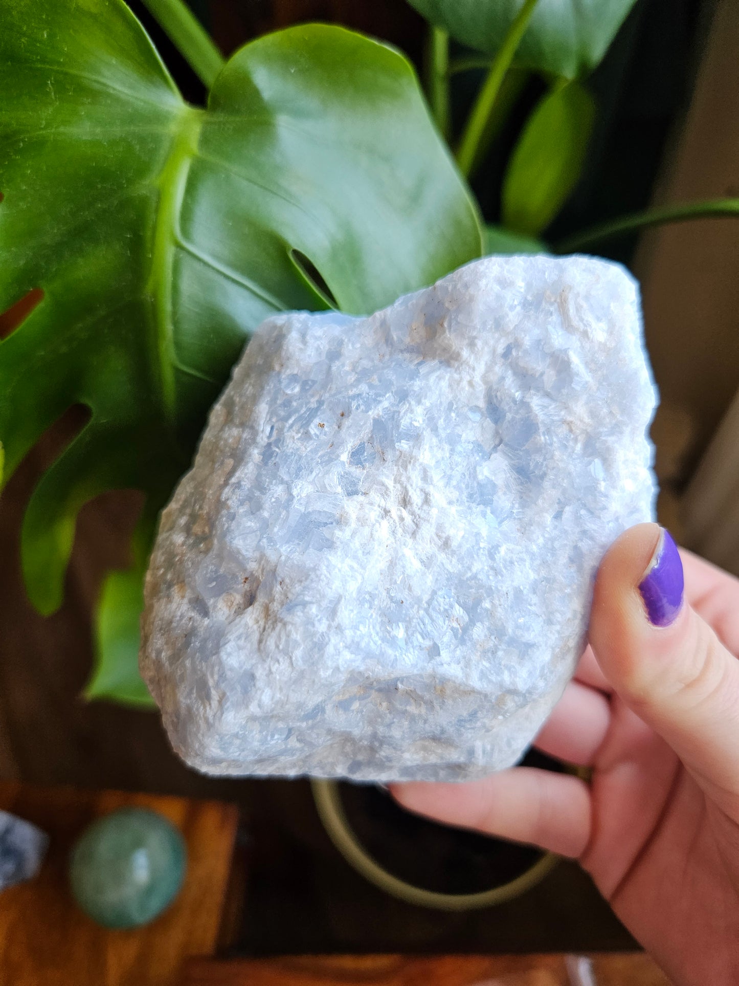 XL Blue Calcite