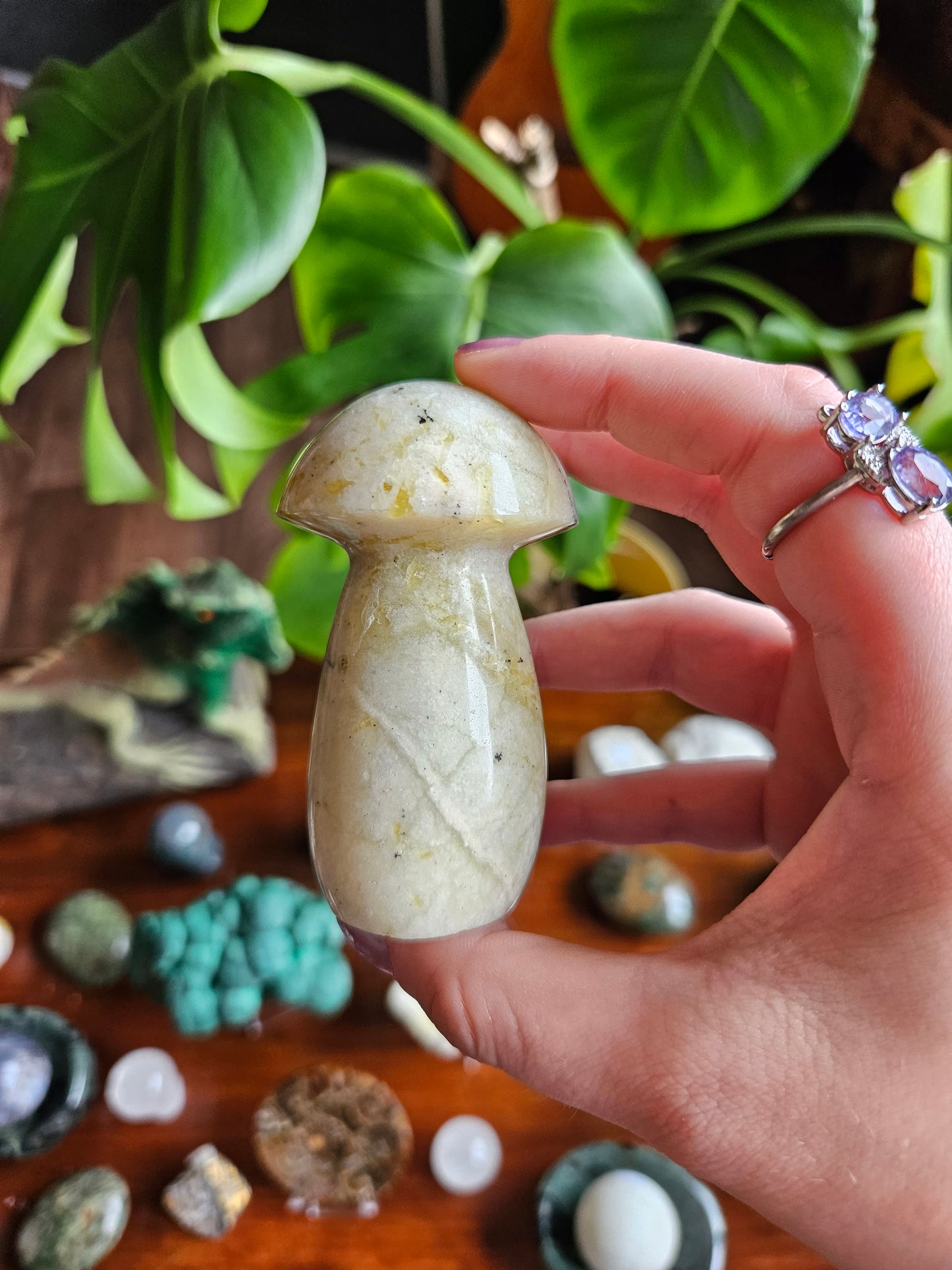 Green Opal mushroom - 145g