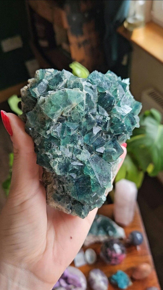 Natural Green Fluorite - 715g