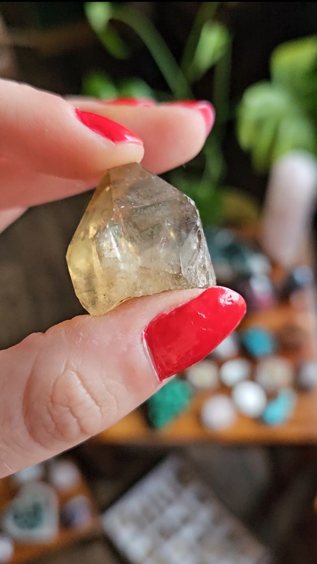 Kundalini Citrine with rainbow flash - 12g