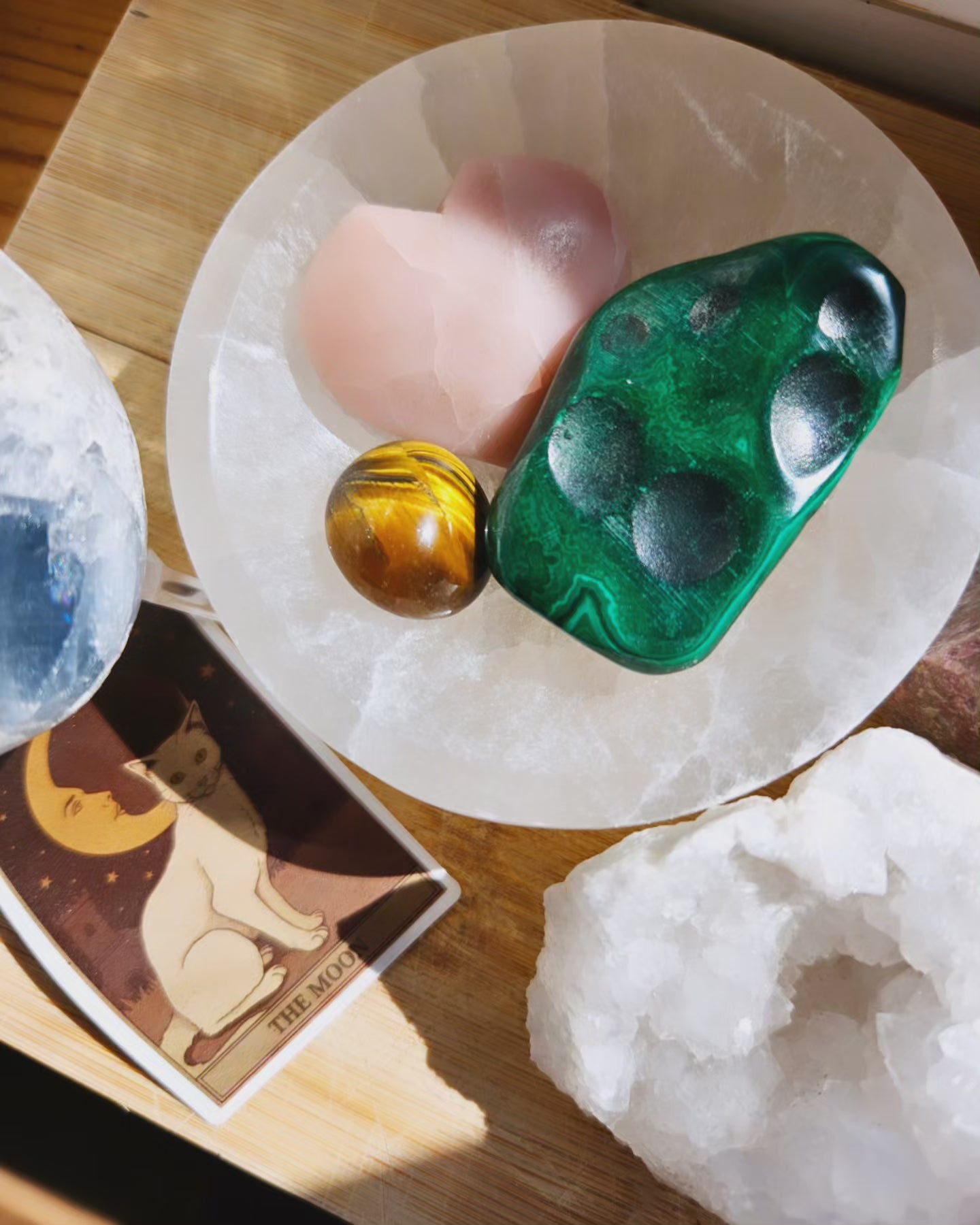 Selenite charging bowl