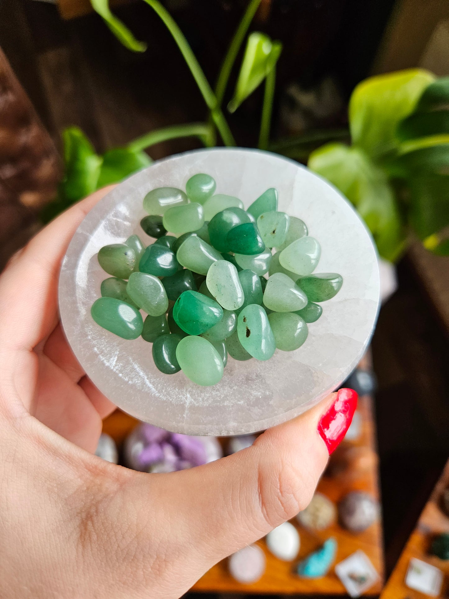 Green Aventurine tumblestone