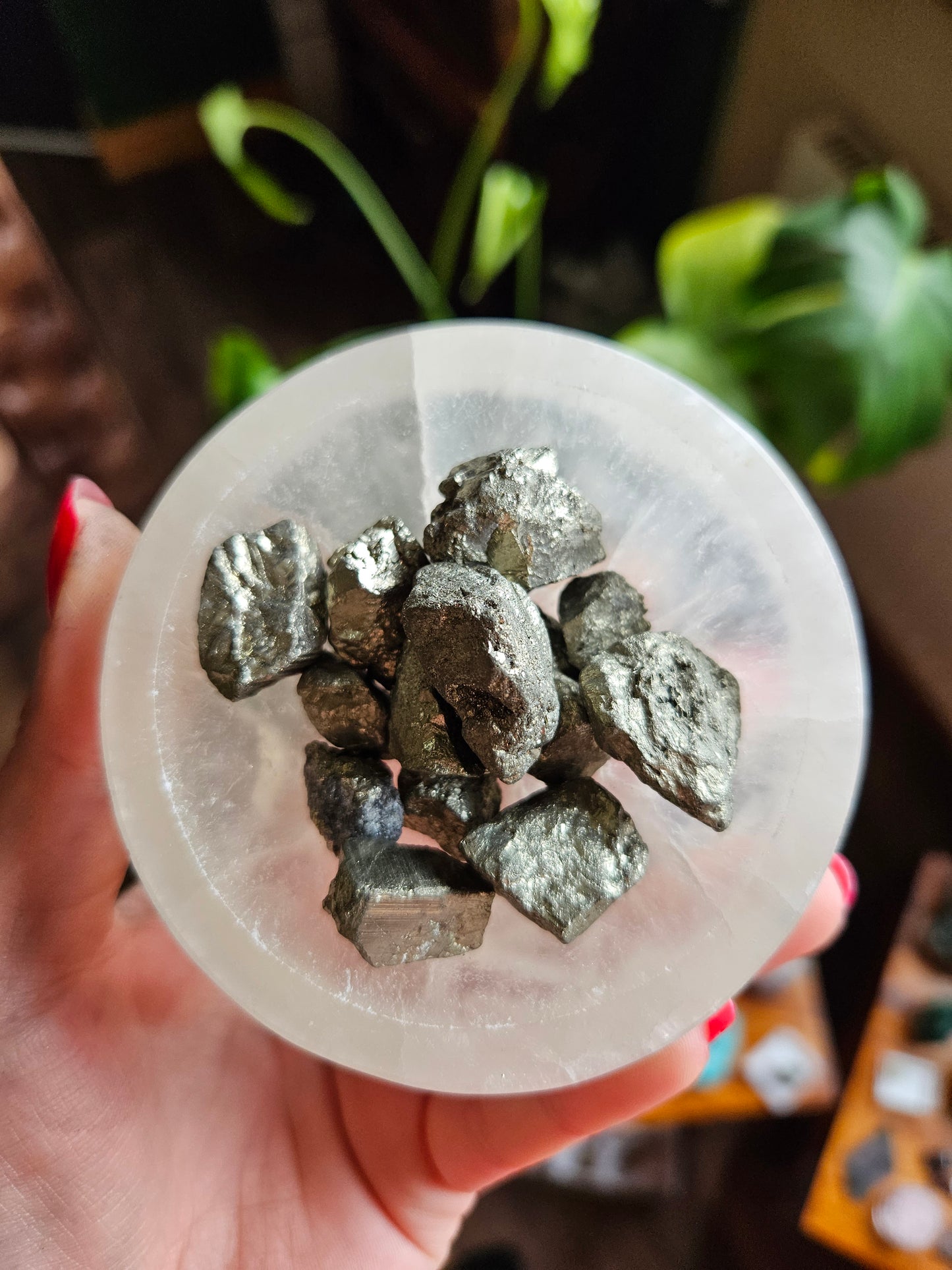 Pyrite nuggets - 100g bag
