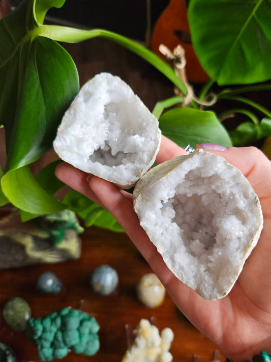 Large Clear Quartz geode