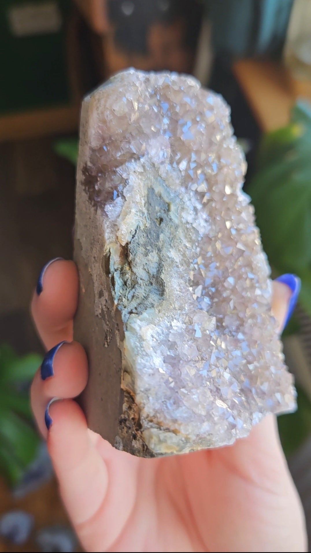 Natural Ametrine geode - 278g