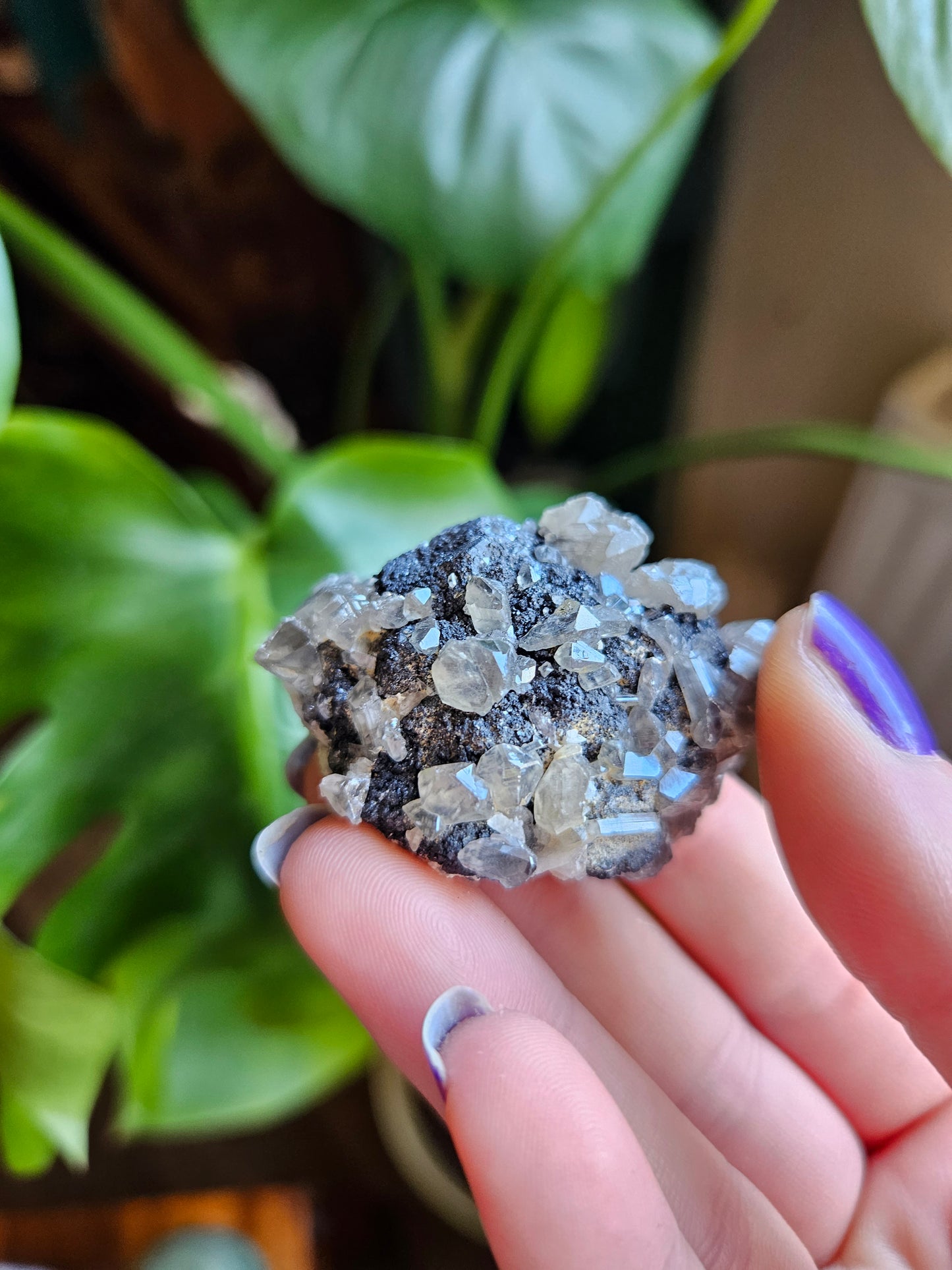 Cerussite Baryte Galena specimen