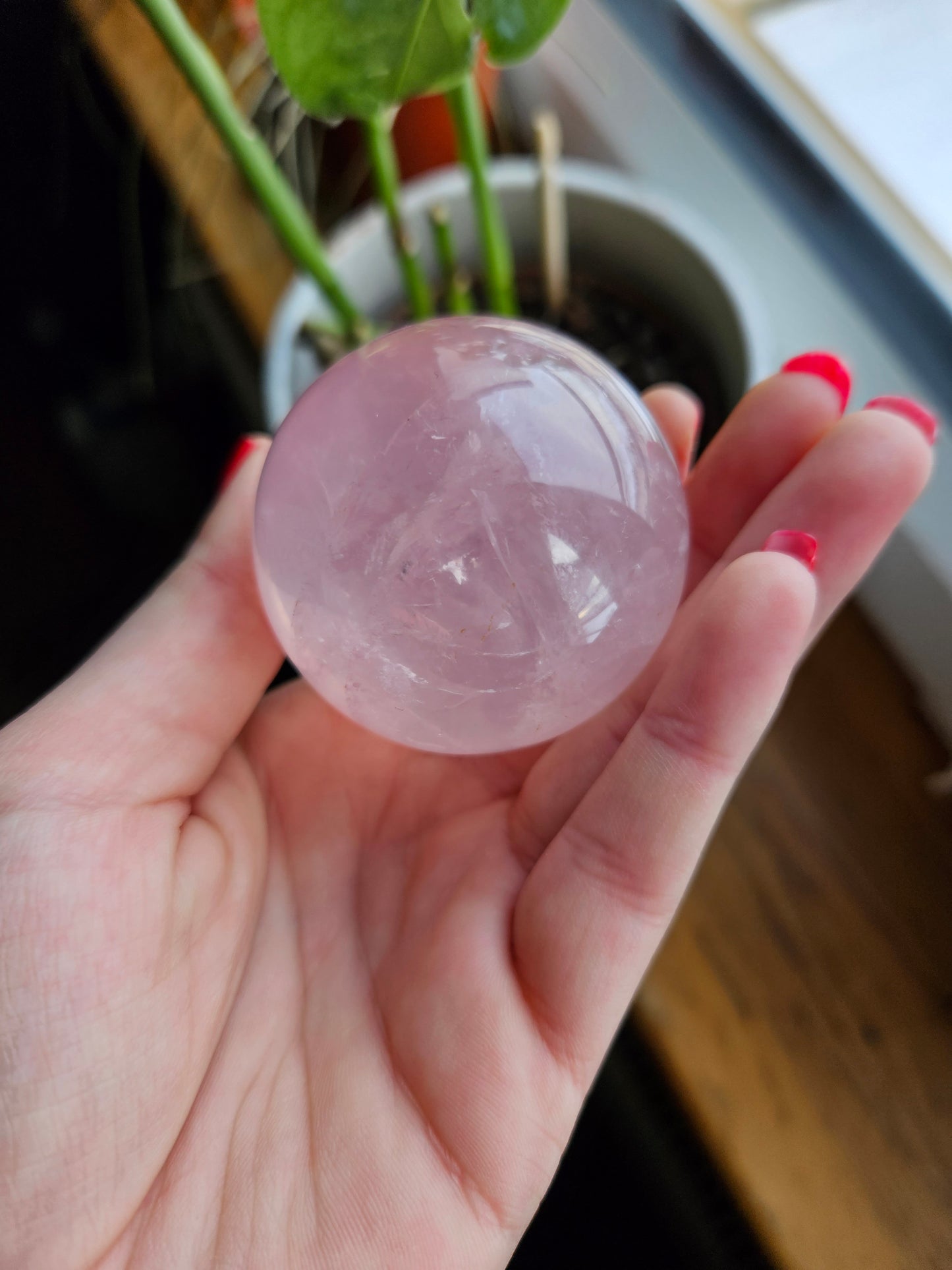 Rose Quartz sphere