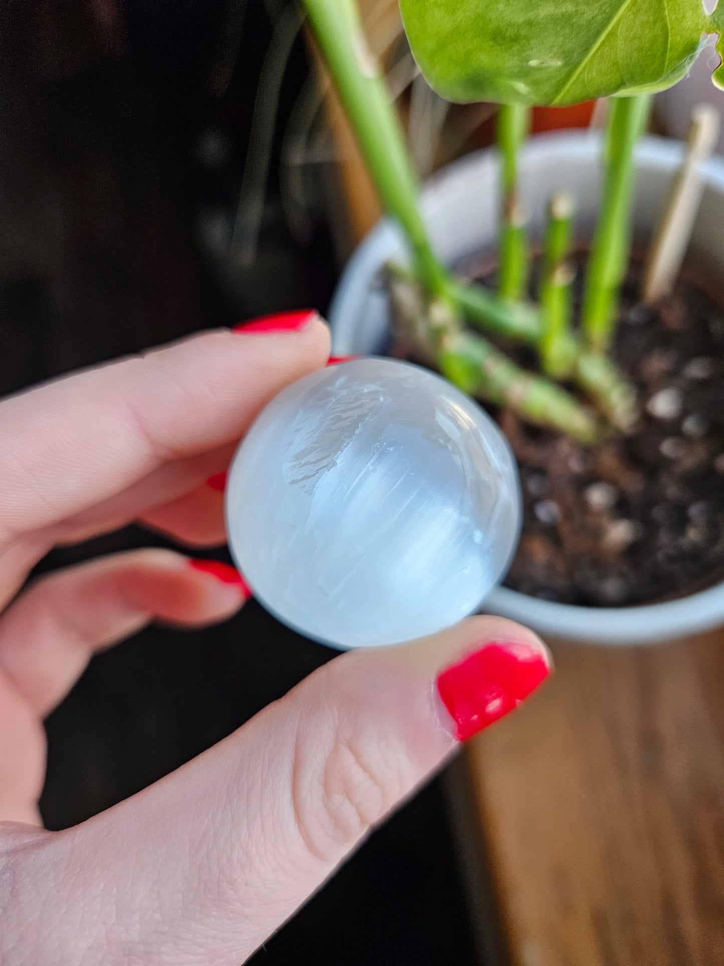 Selenite planet