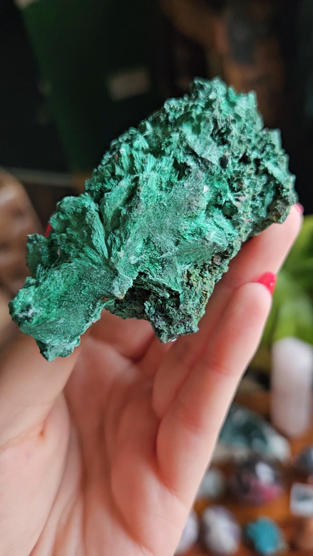 Velvet Malachite specimen - 180g