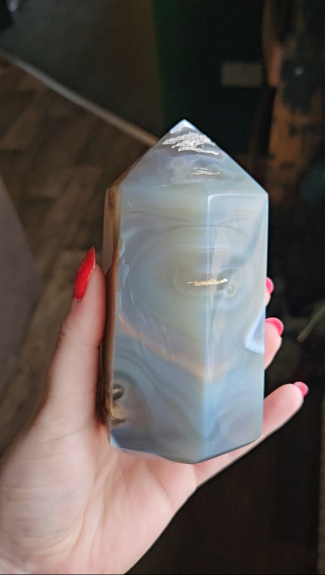 XL Orca Agate tower - 671g