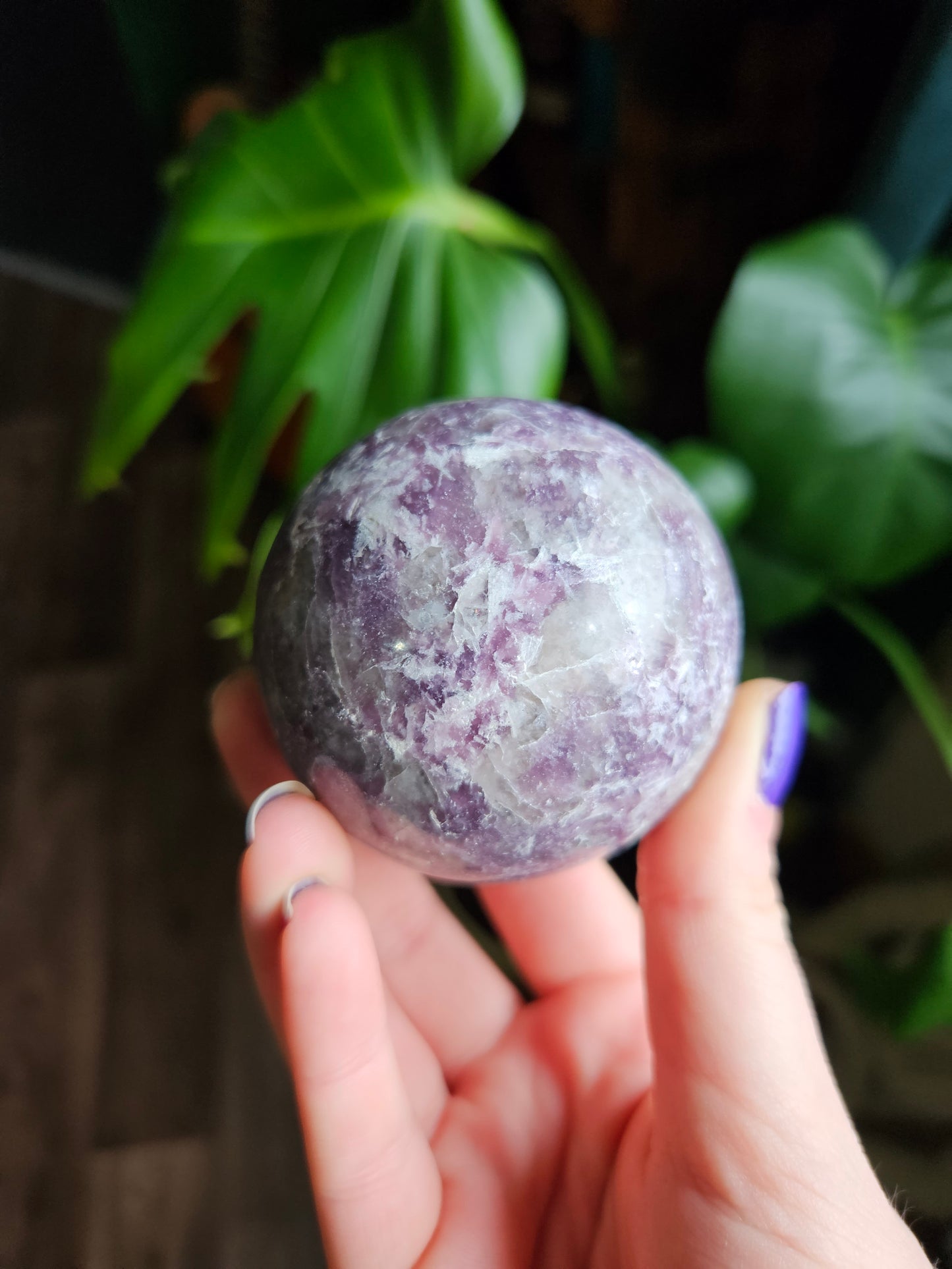Lepidolite planet