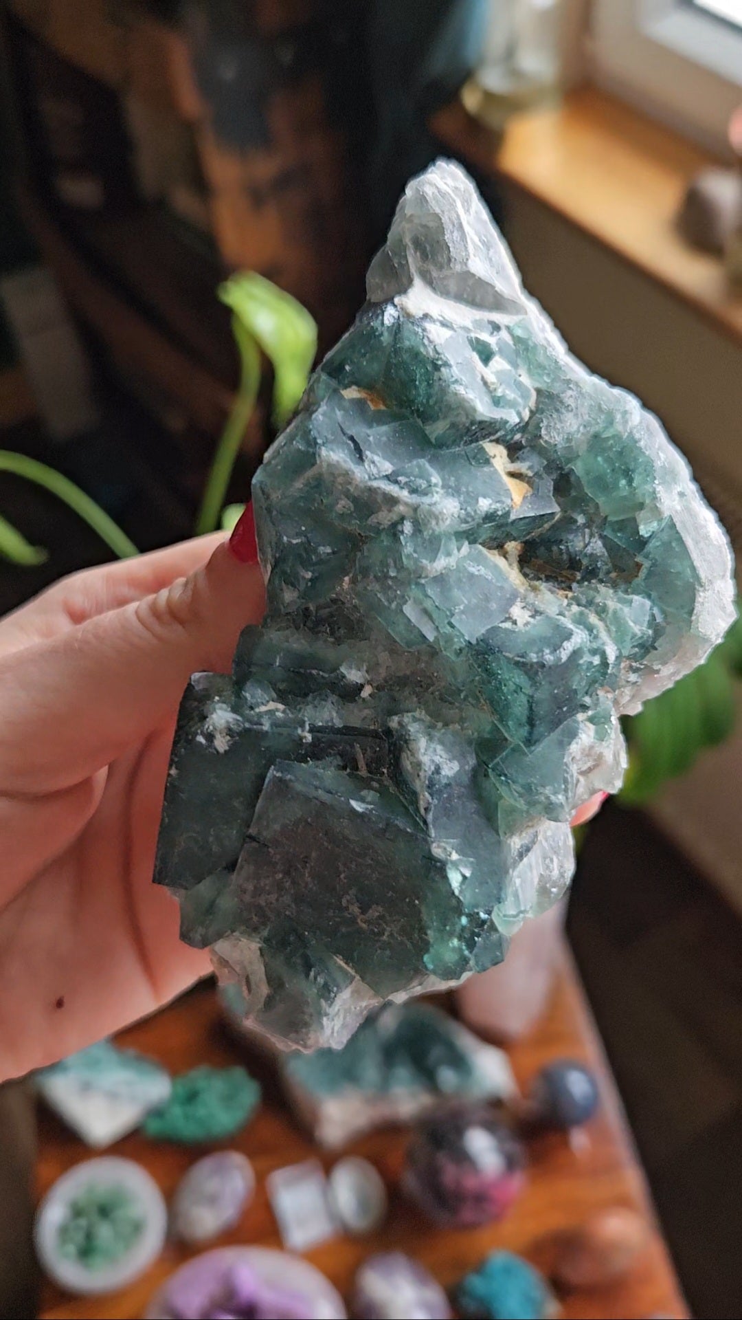 Large Green Fluorite