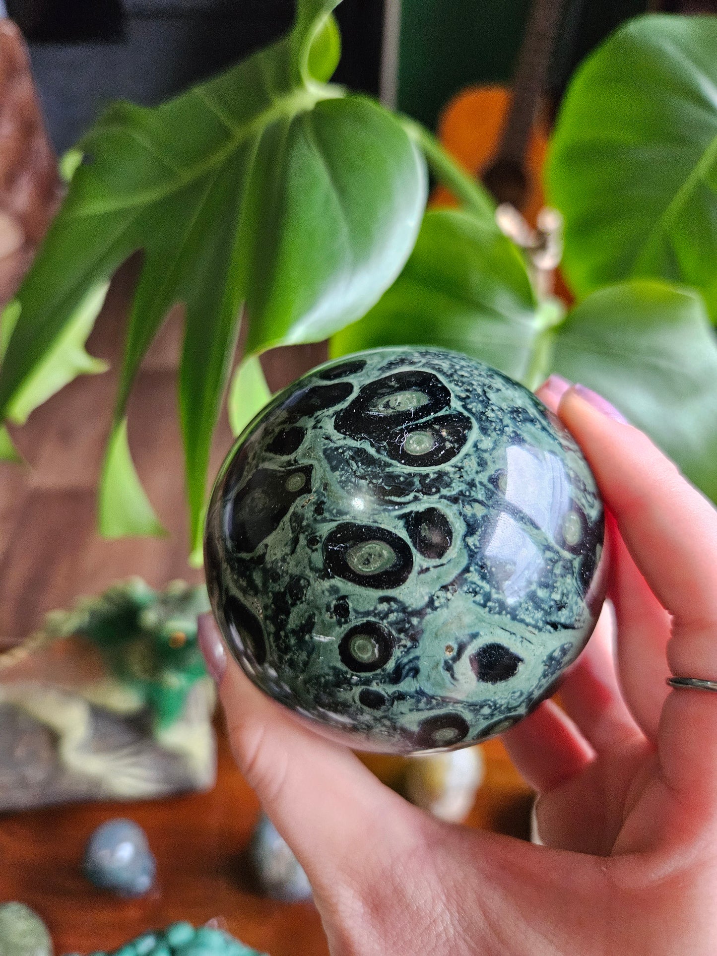 Kambaba Jasper planet - 586g