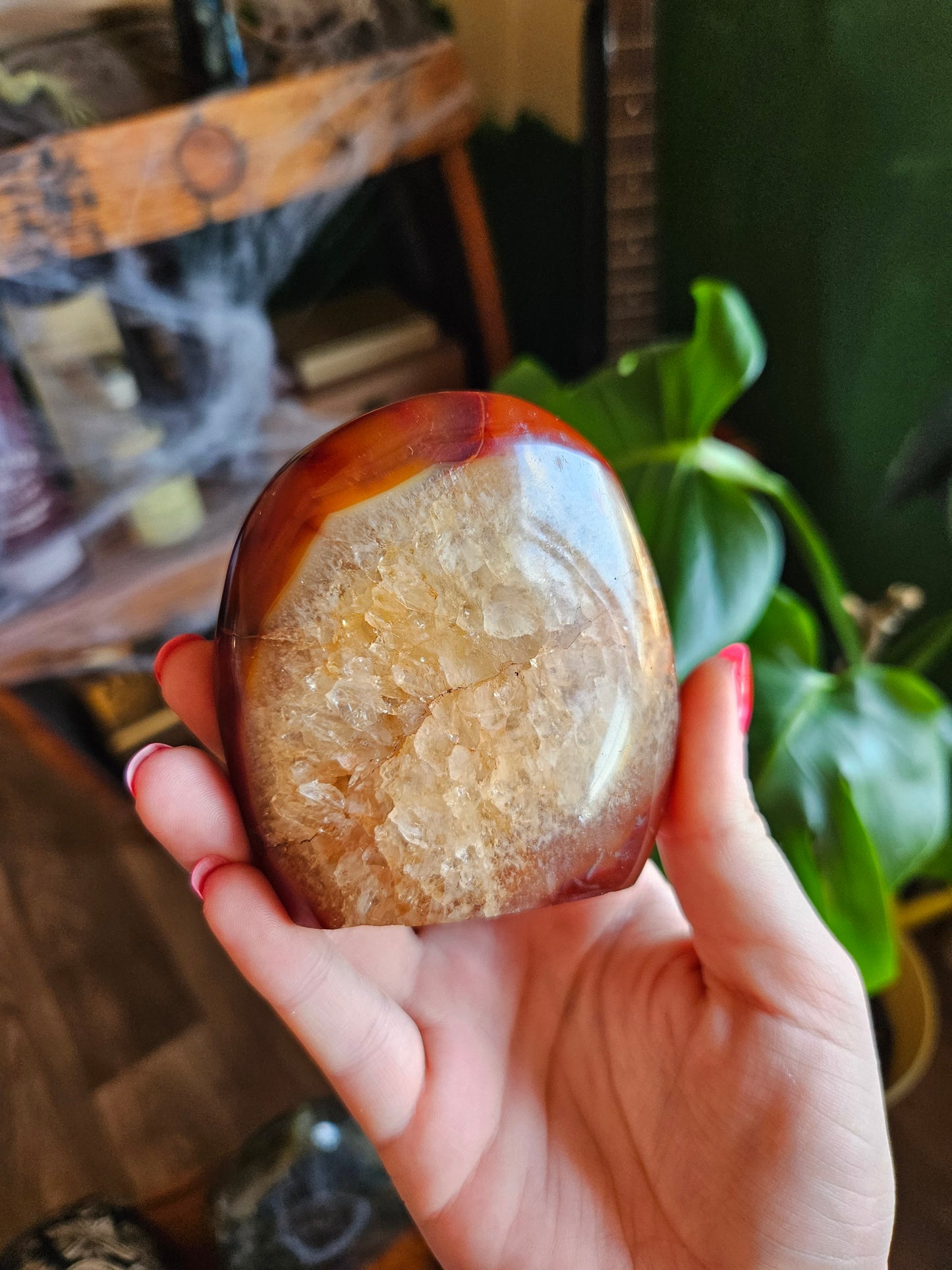 Blood Red Carnelian freeform - 339g