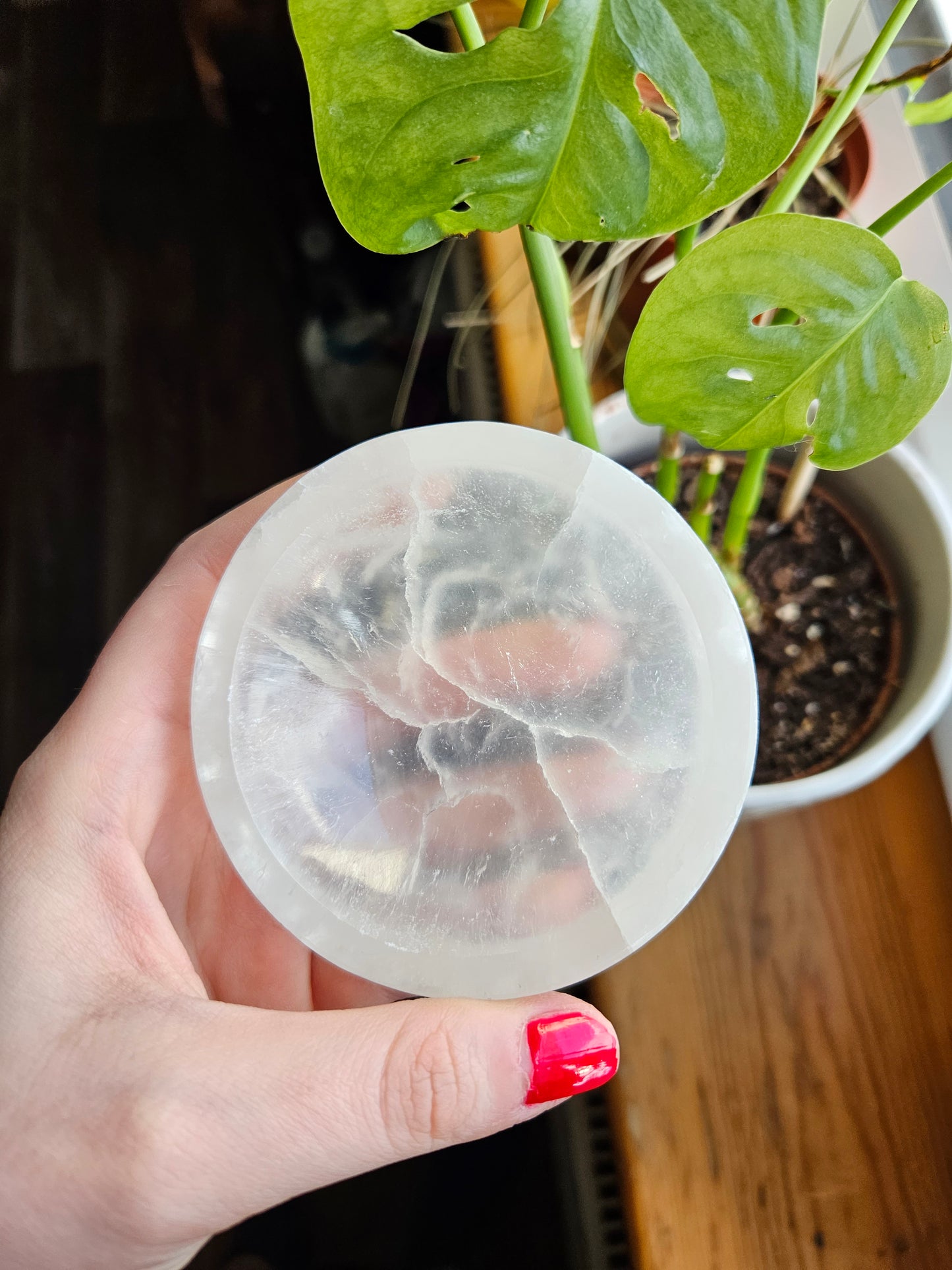 Selenite charging bowl