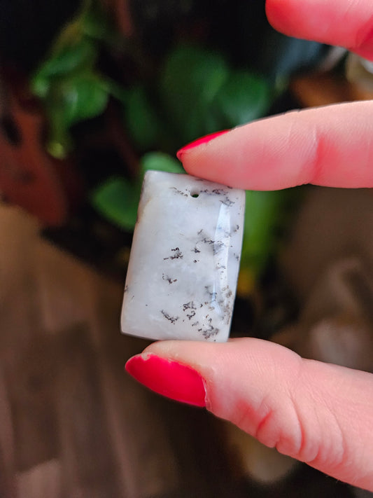 Dendritic Agate Crystal Cabochon