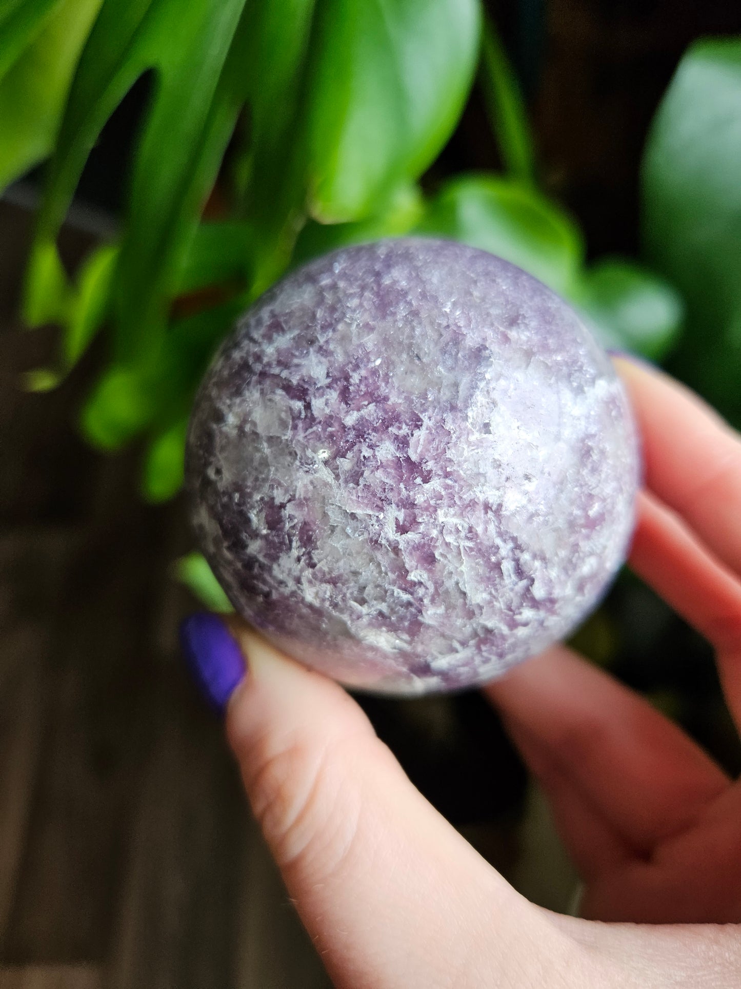 Lepidolite planet