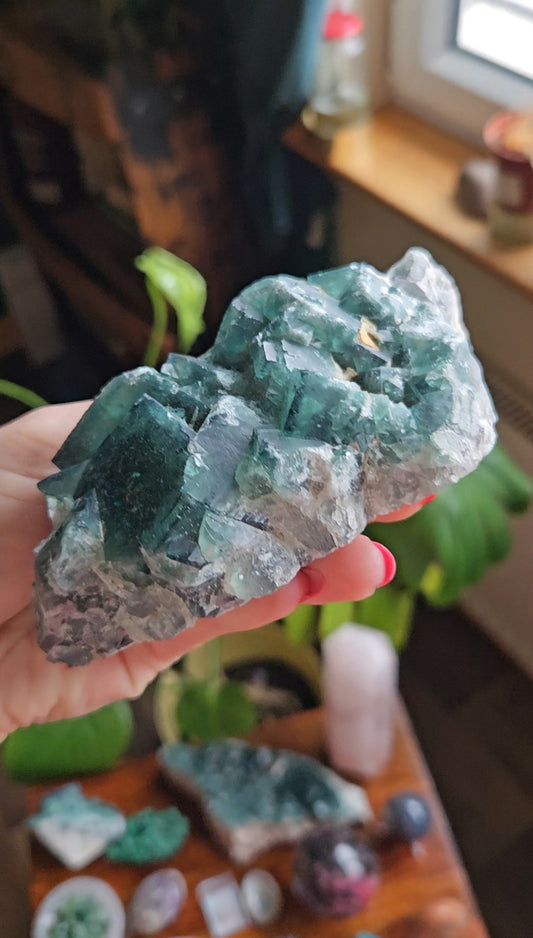 Large Green Fluorite