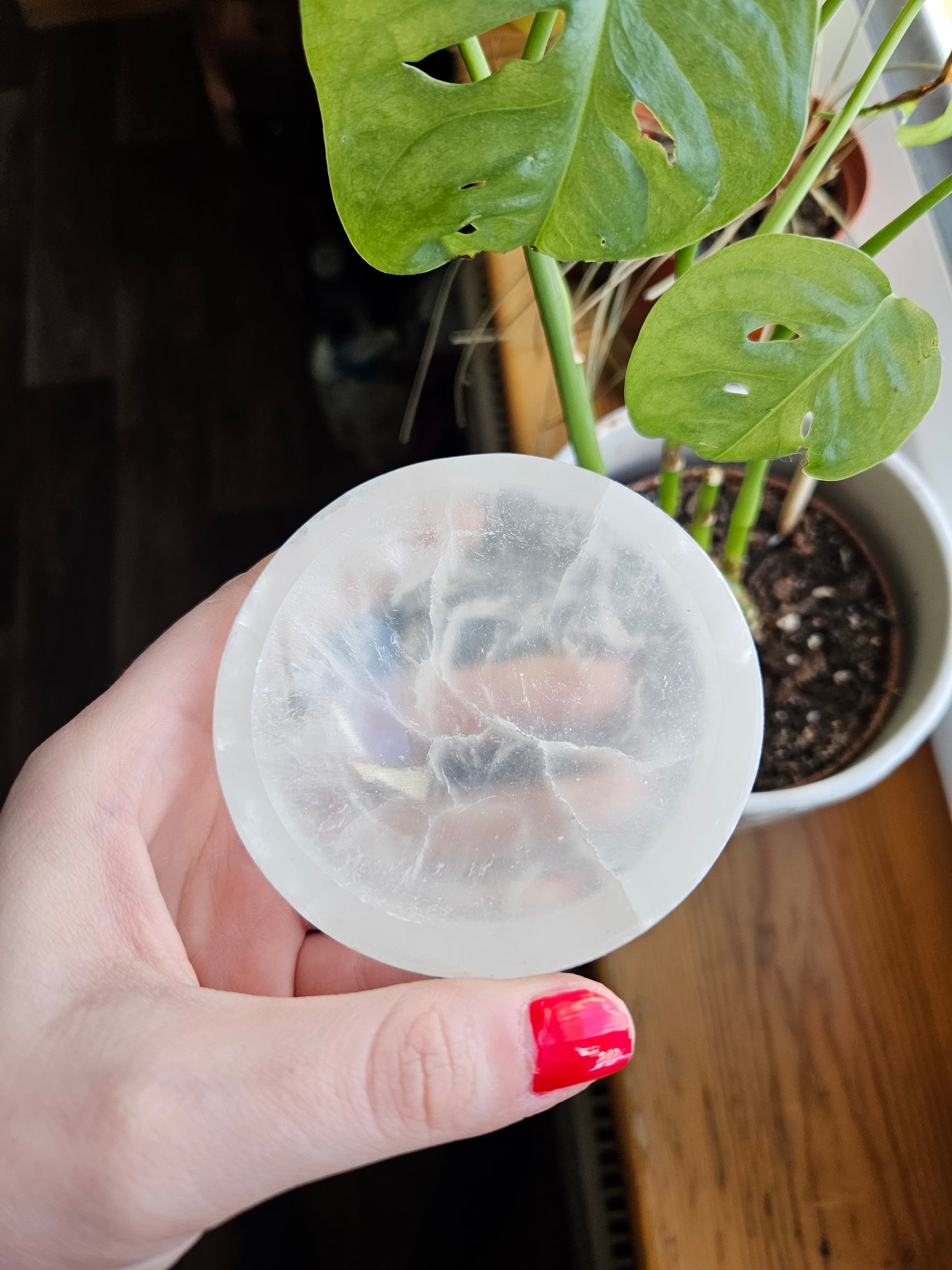 Selenite charging bowl